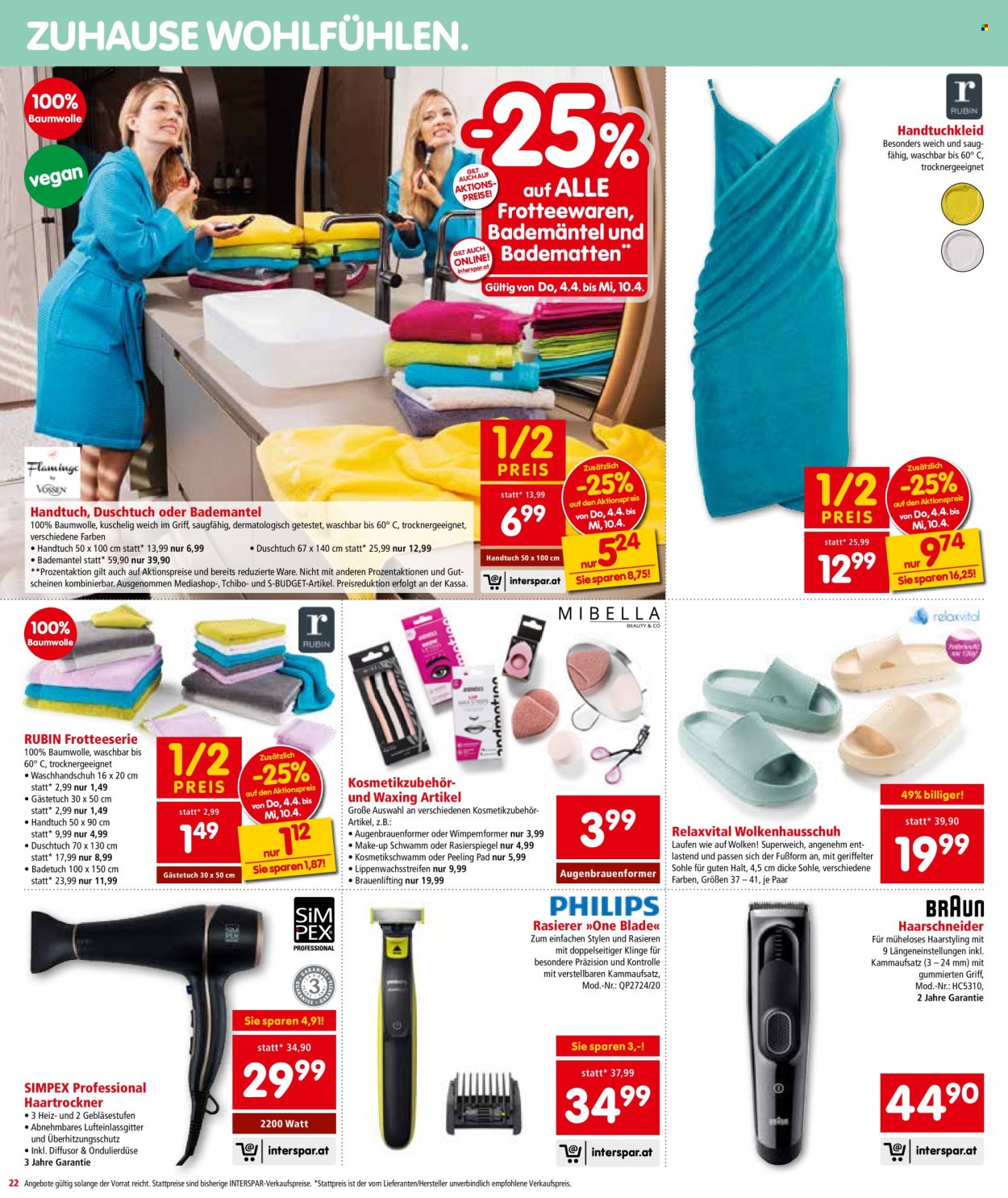 Angebote INTERSPAR - 4.4.2024 - 17.4.2024. Seite 22
