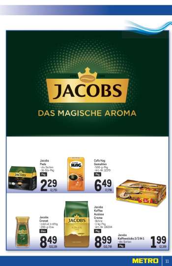 thumbnail - Jacobs Kaffeesticks 2/3 IN 1