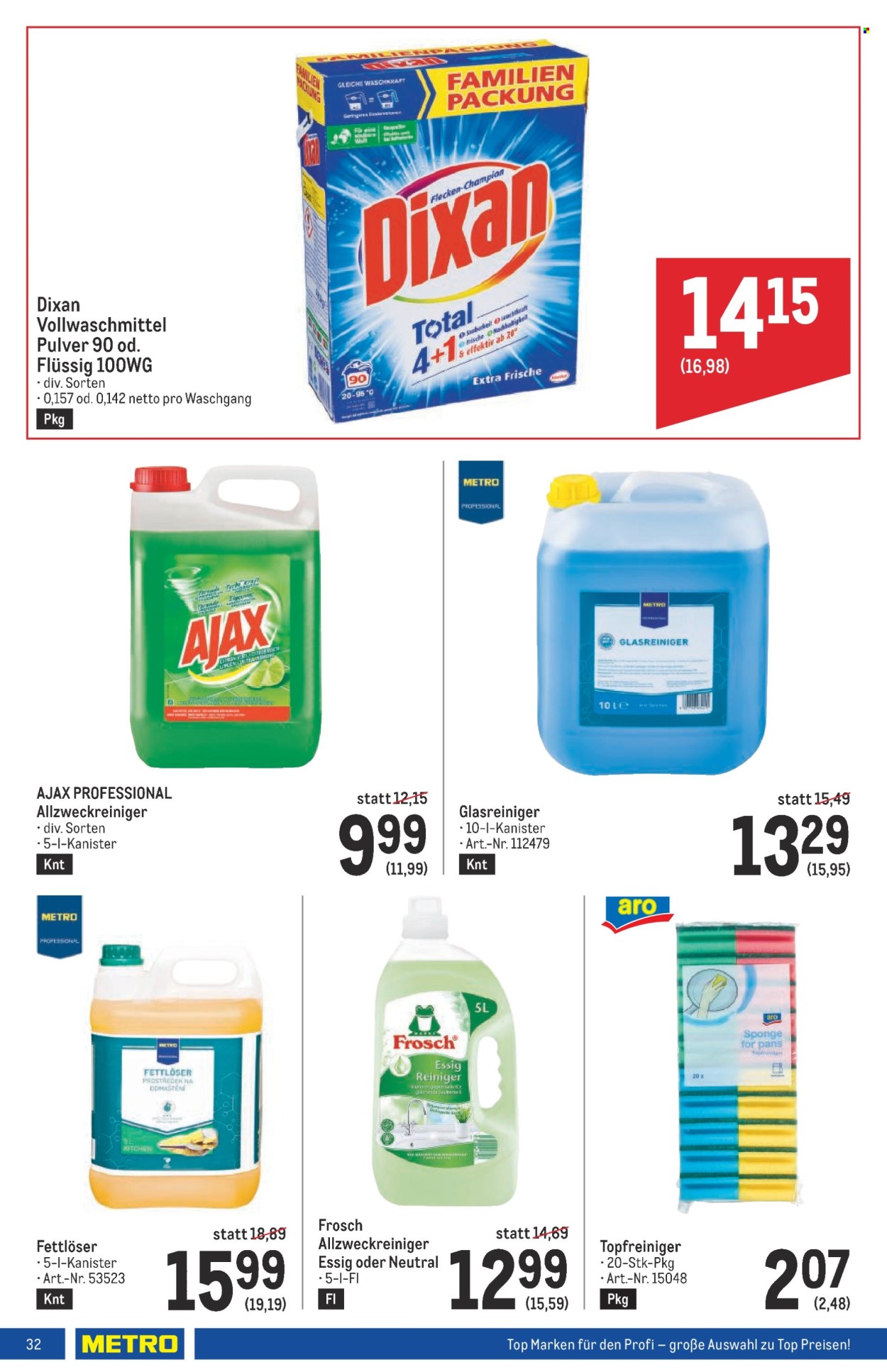 Angebote Metro - 4.4.2024 - 17.4.2024. Seite 32