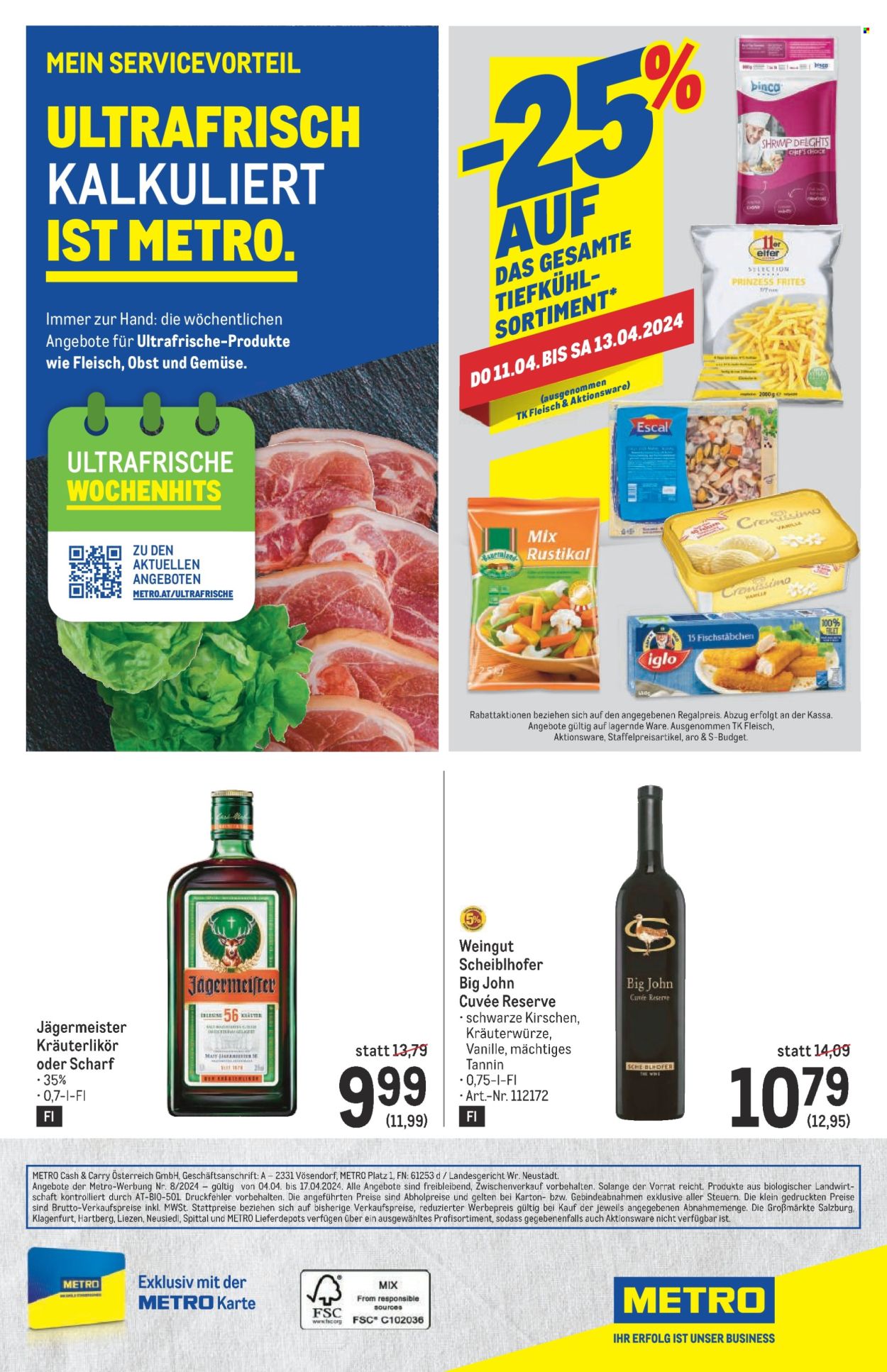 Angebote Metro - 4.4.2024 - 17.4.2024. Seite 40