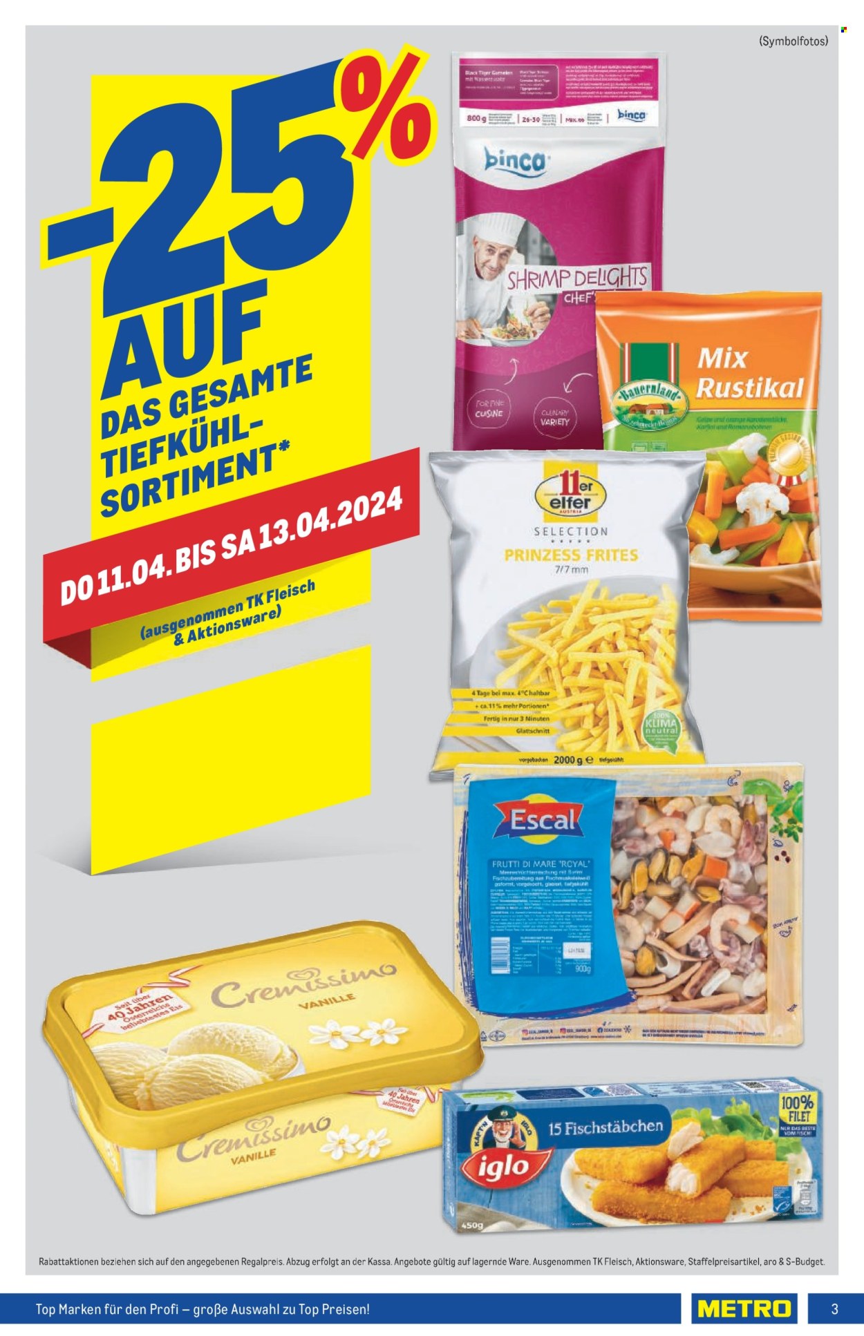 Angebote Metro - 4.4.2024 - 17.4.2024. Seite 3