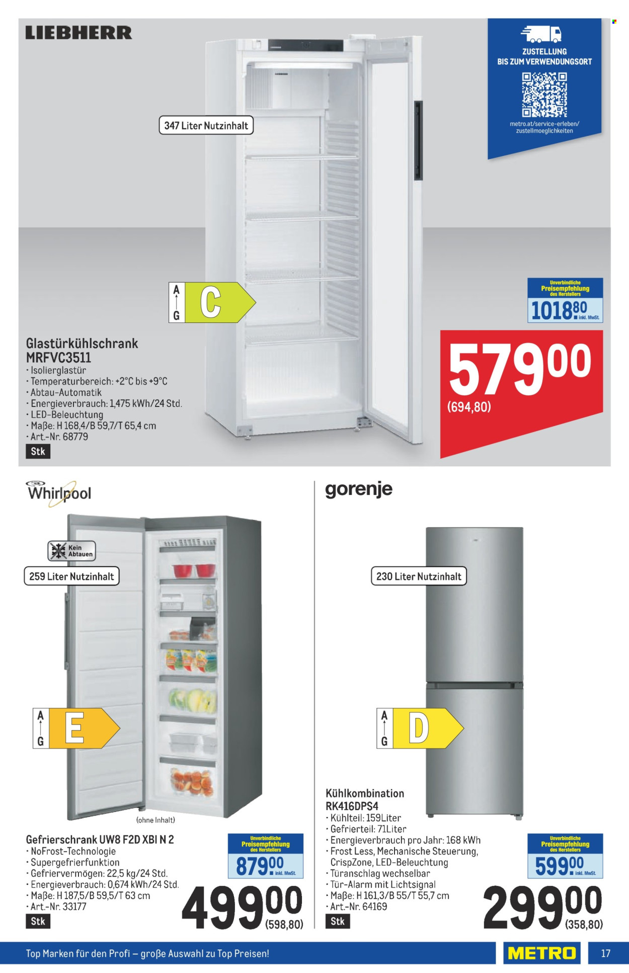 Angebote Metro - 4.4.2024 - 17.4.2024. Seite 17
