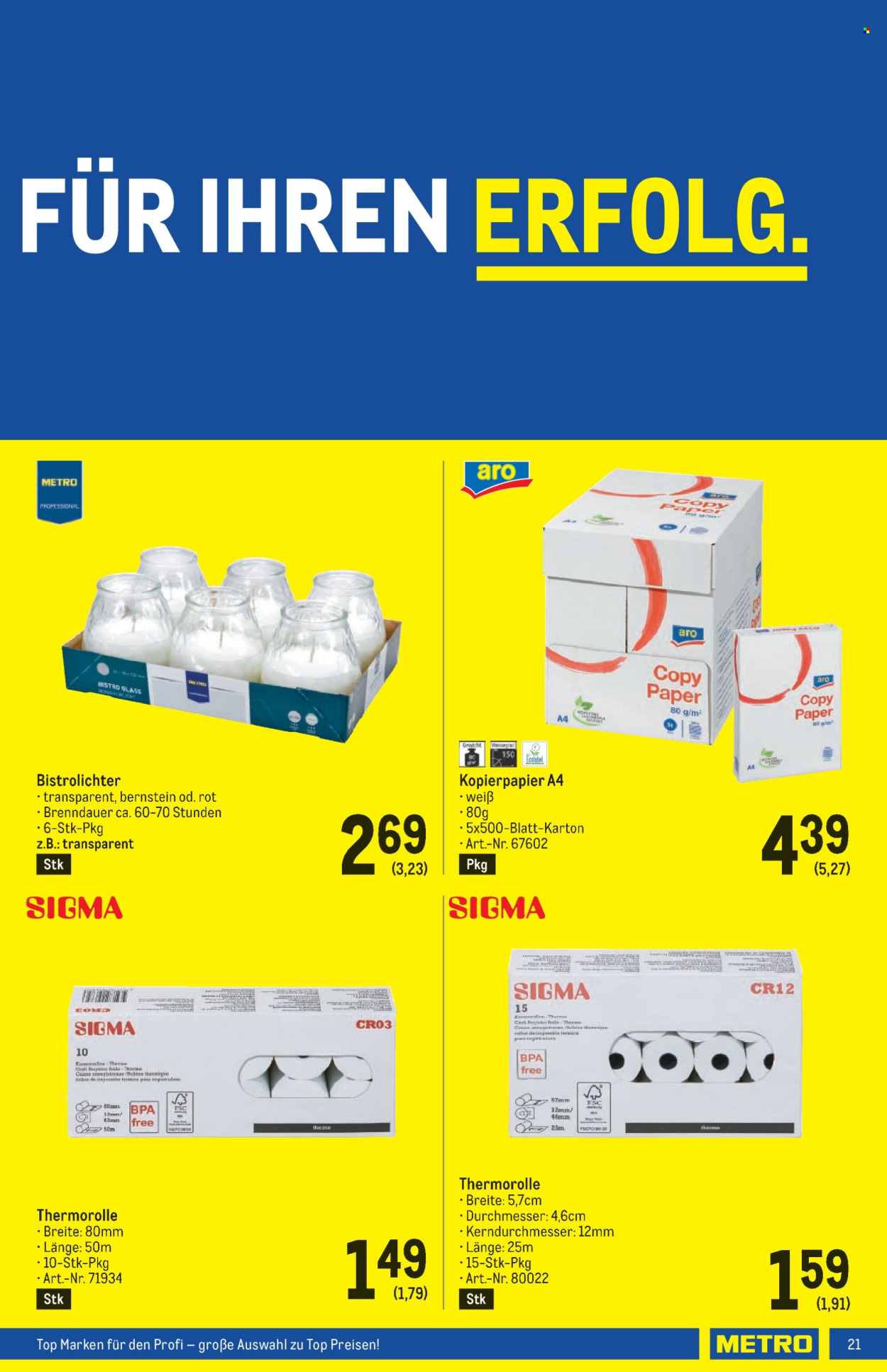 Angebote Metro - 4.4.2024 - 17.4.2024. Seite 21
