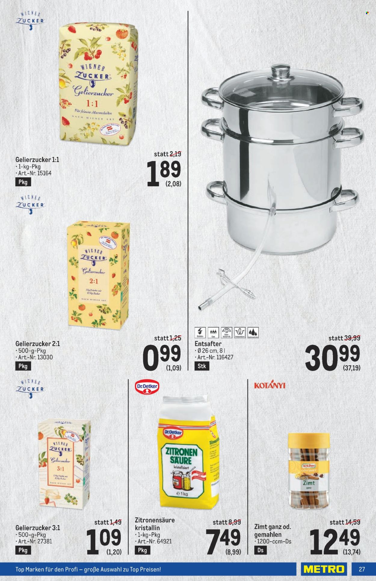 Angebote Metro - 4.4.2024 - 17.4.2024. Seite 27
