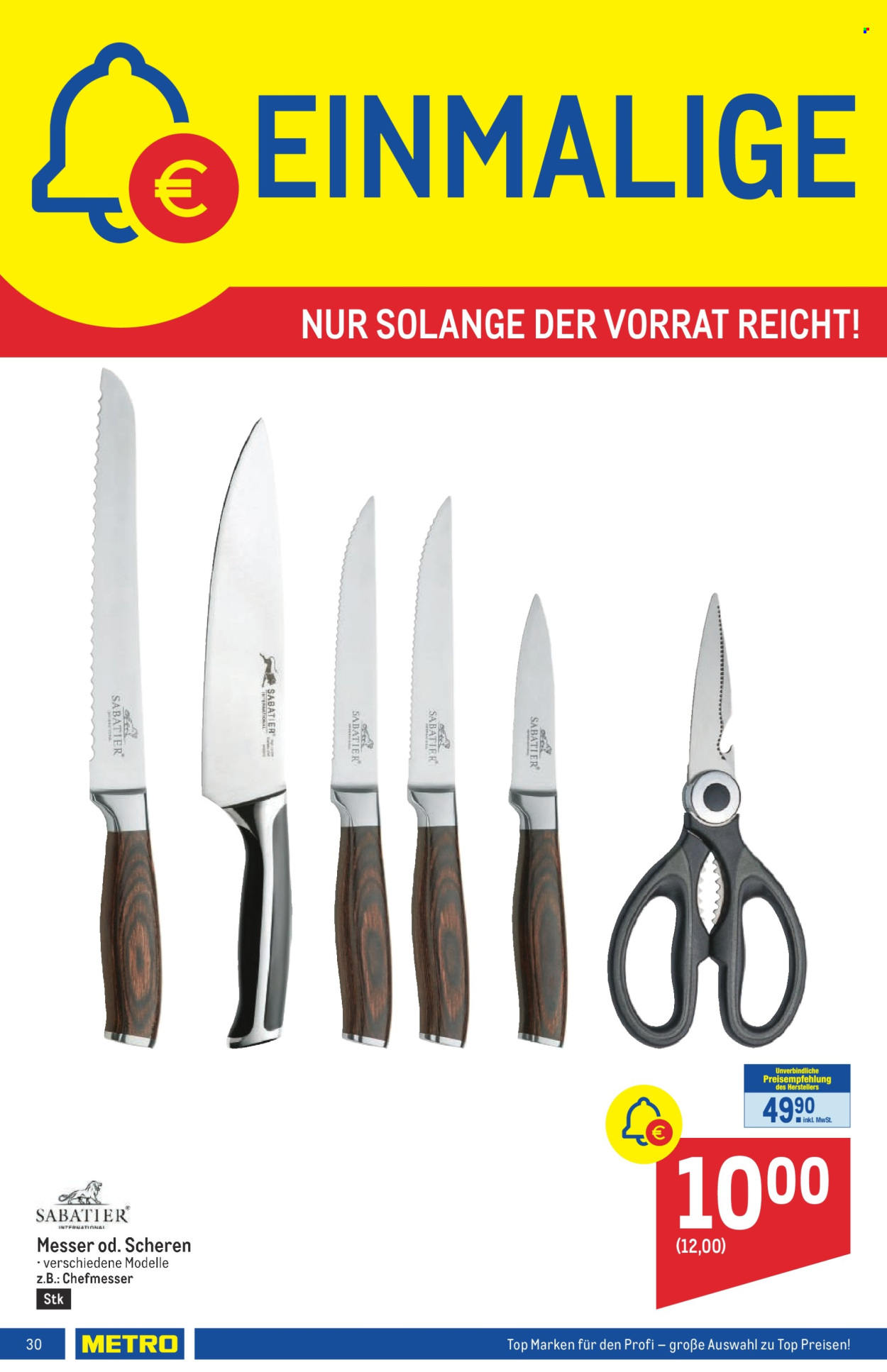 Angebote Metro - 4.4.2024 - 17.4.2024. Seite 30