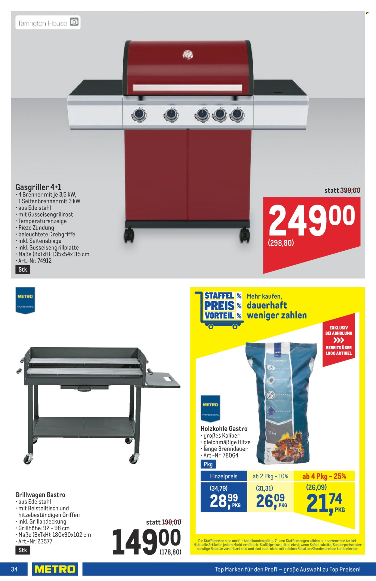 Angebote Metro - 4.4.2024 - 17.4.2024. Seite 34