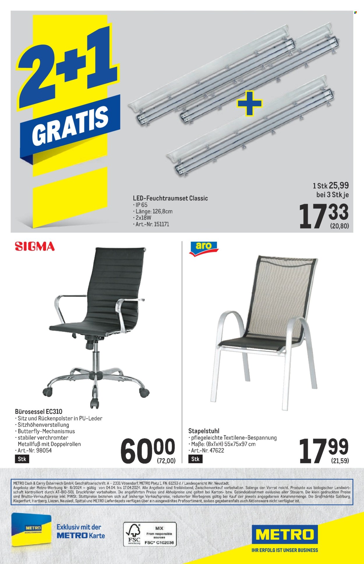 Angebote Metro - 4.4.2024 - 17.4.2024. Seite 40