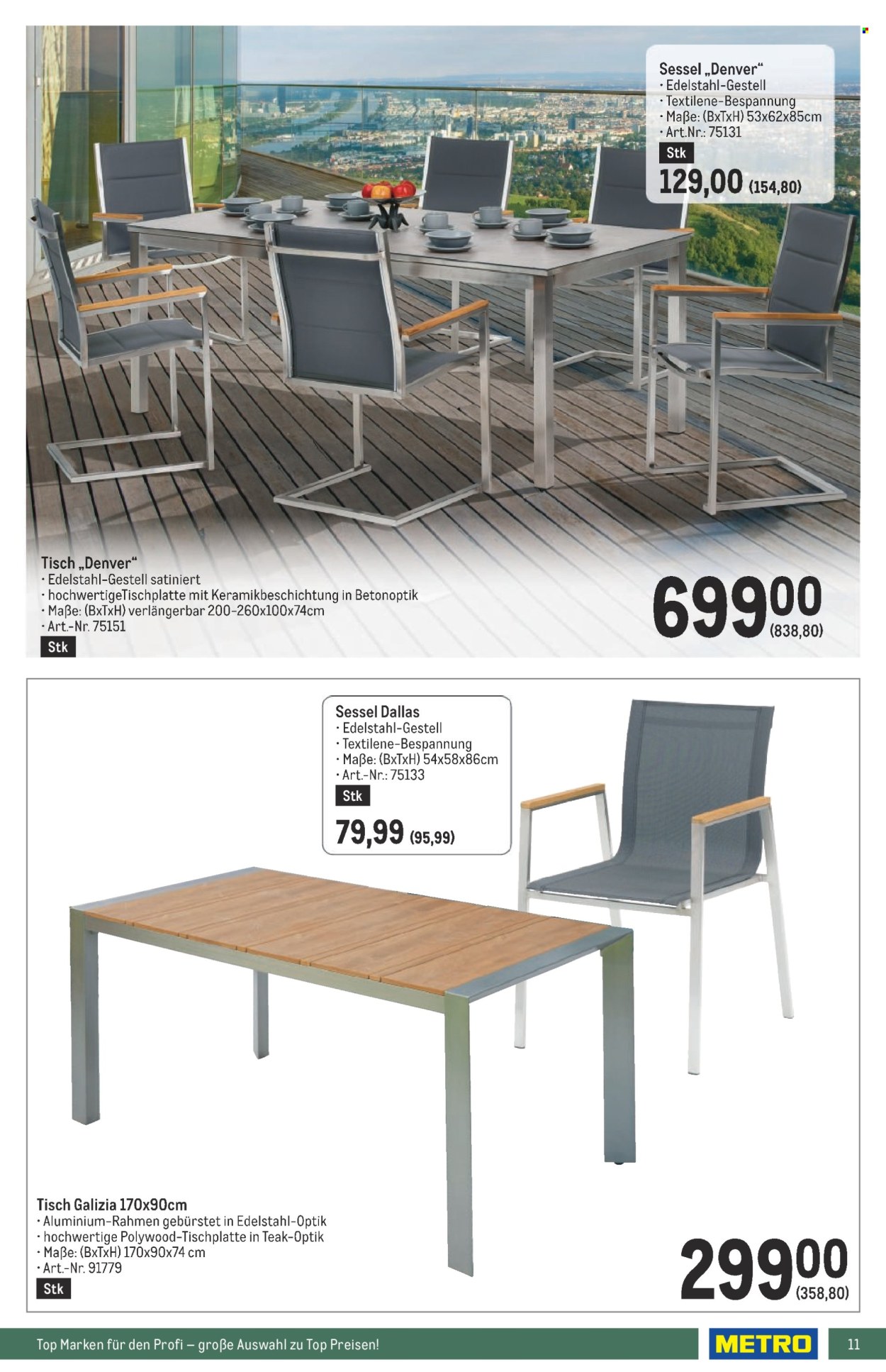 Angebote Metro - 4.4.2024 - 30.4.2024. Seite 11