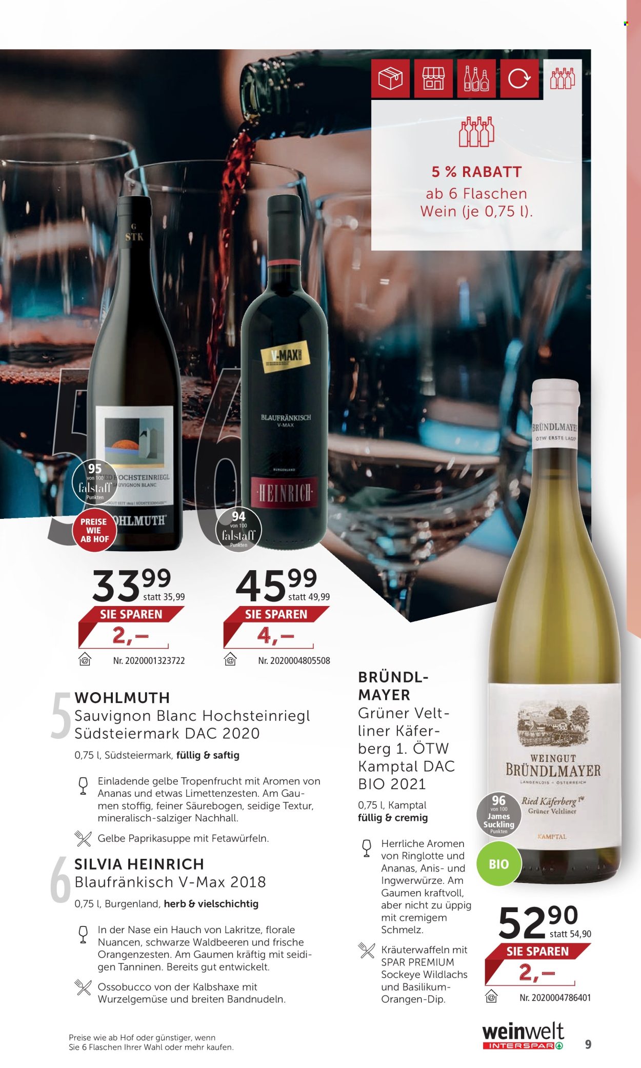 Angebote INTERSPAR - 4.4.2024 - 30.4.2024. Seite 9