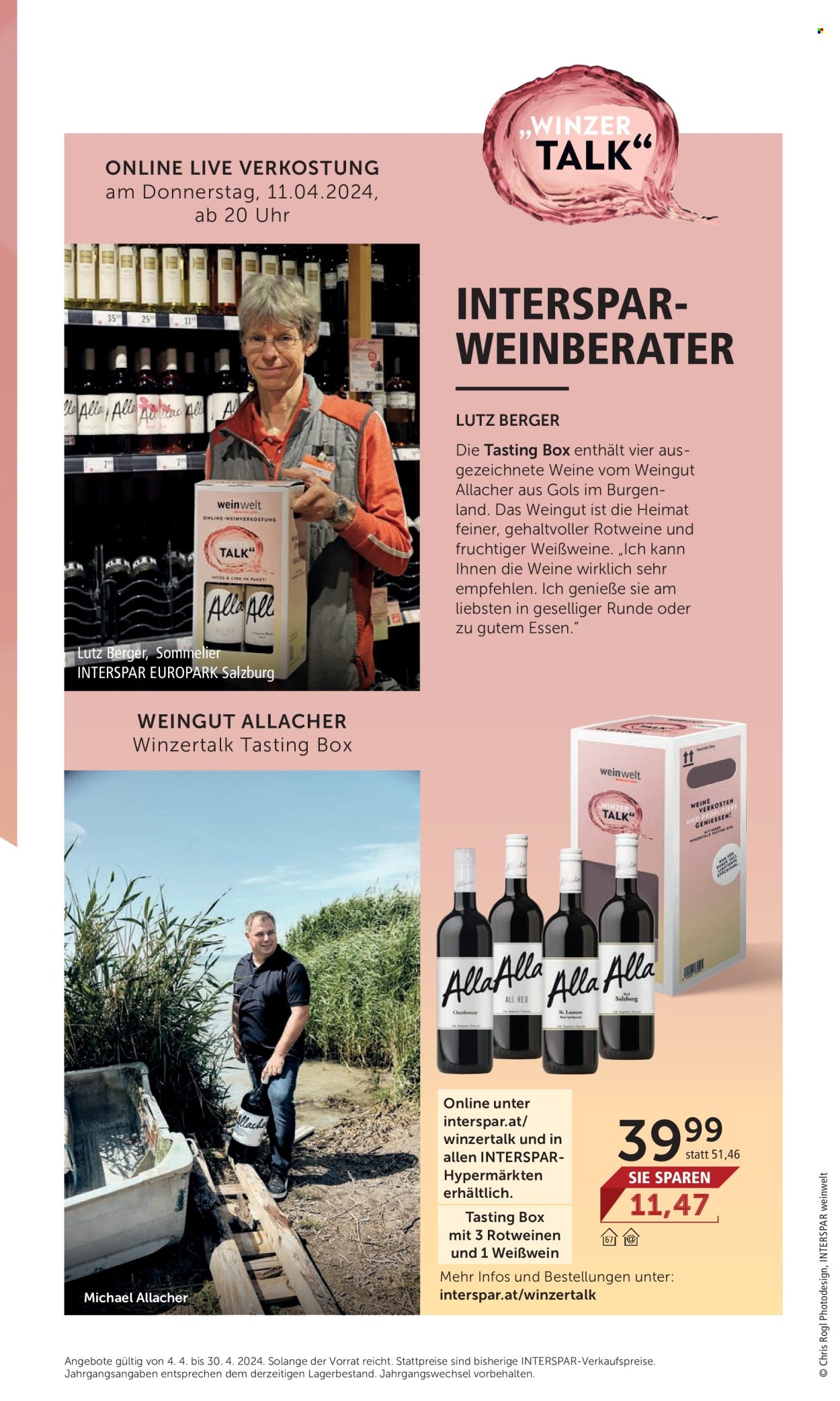 Angebote INTERSPAR - 4.4.2024 - 30.4.2024. Seite 10