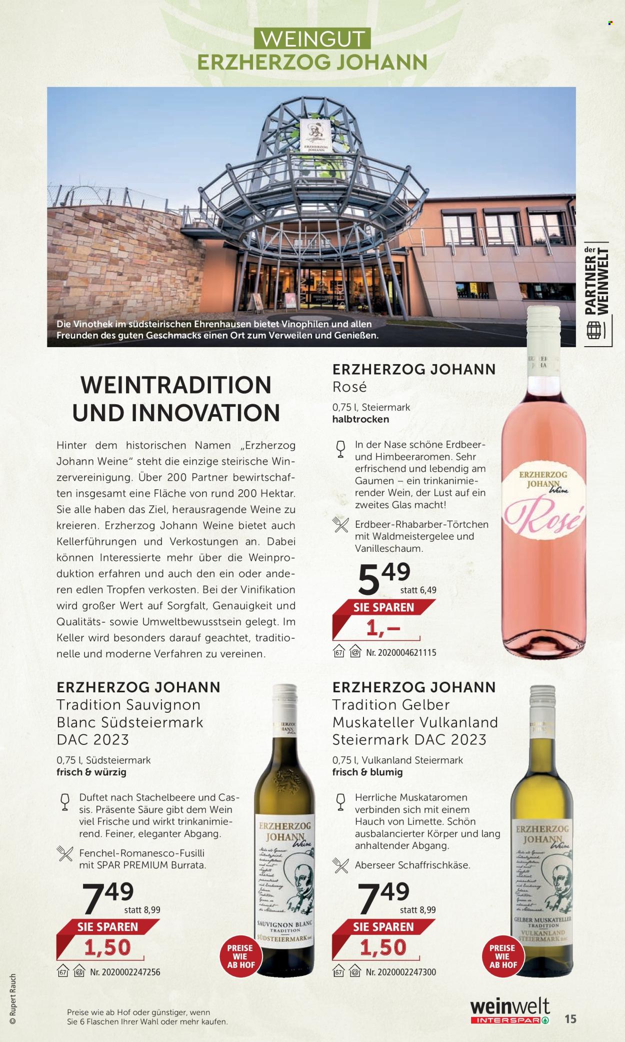 Angebote INTERSPAR - 4.4.2024 - 30.4.2024. Seite 15