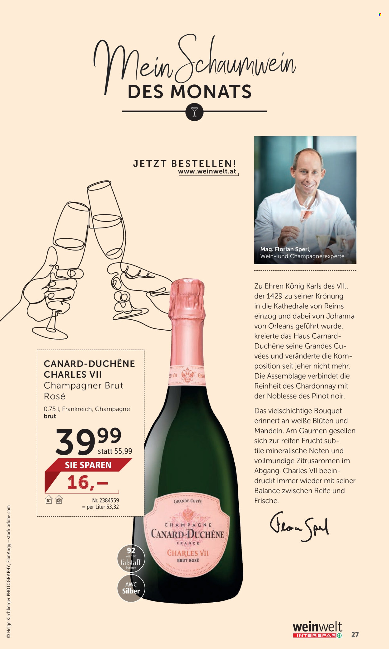 Angebote INTERSPAR - 4.4.2024 - 30.4.2024. Seite 27
