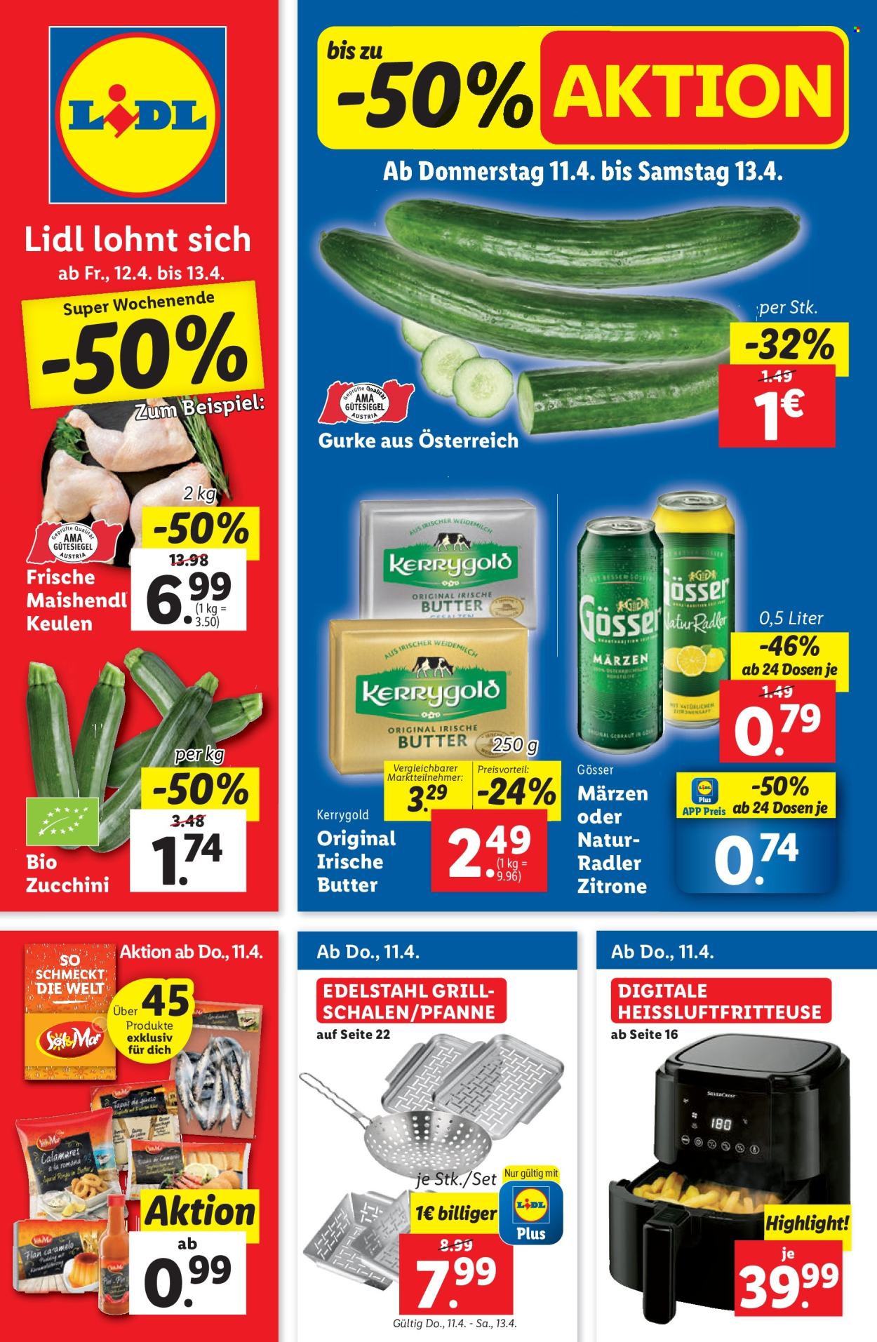 Angebote Lidl - 11.4.2024 - 17.4.2024. Seite 1