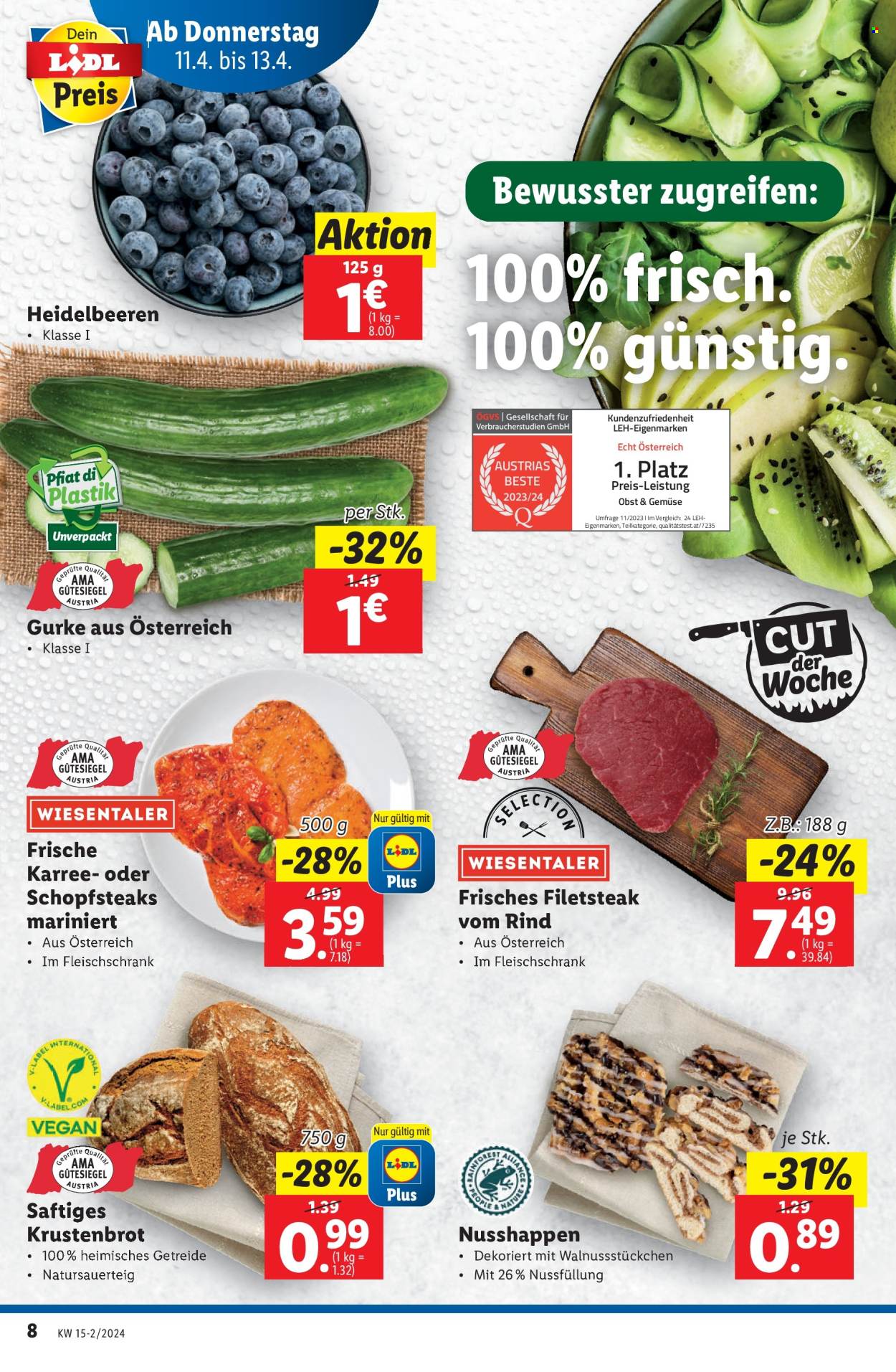 Angebote Lidl - 11.4.2024 - 17.4.2024. Seite 8