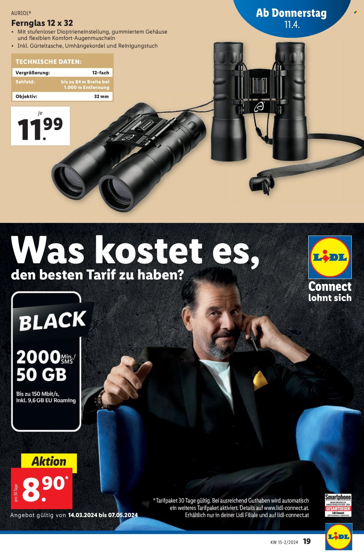 Angebote Lidl - 11.4.2024 - 17.4.2024. Seite 19