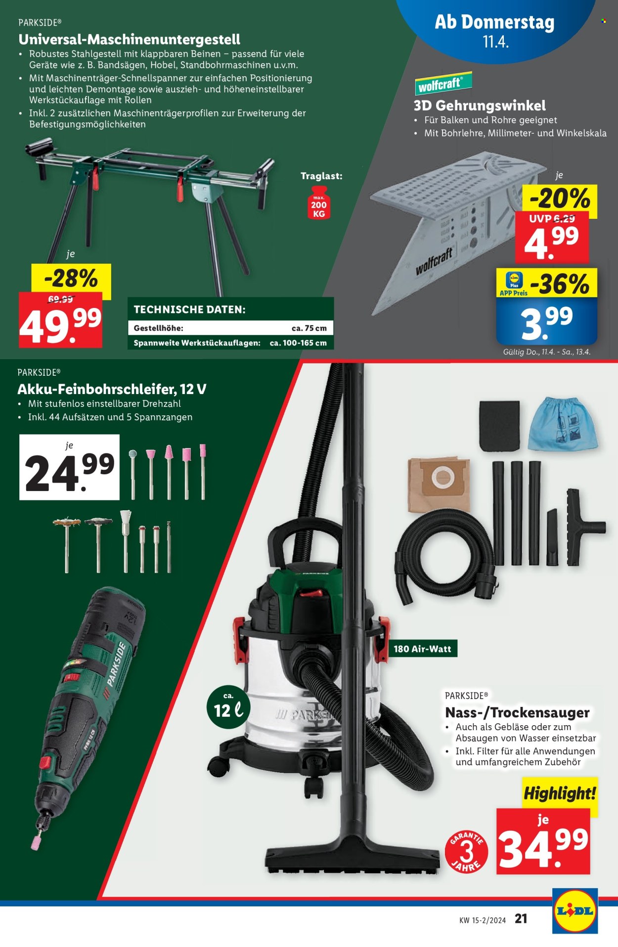 Angebote Lidl - 11.4.2024 - 17.4.2024. Seite 23