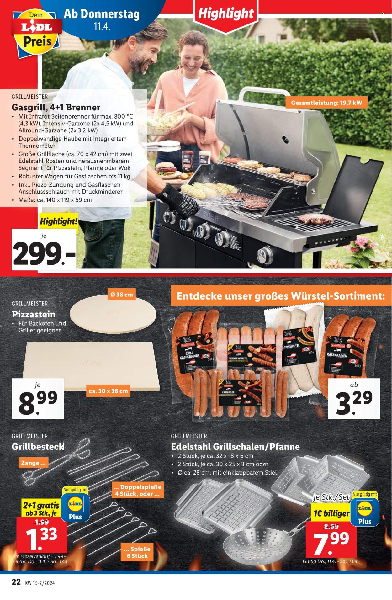 Angebote Lidl - 11.4.2024 - 17.4.2024. Seite 24