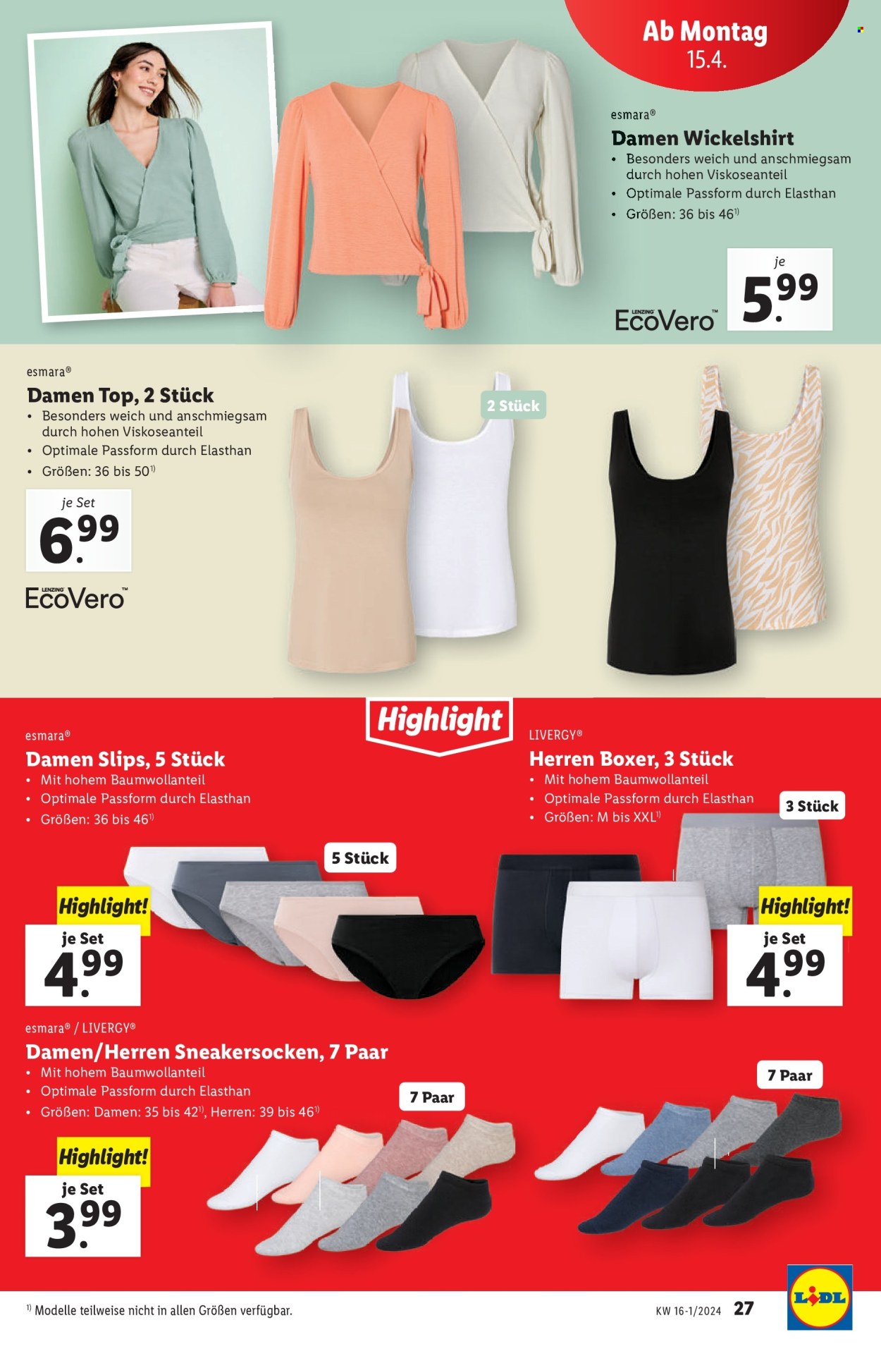 Angebote Lidl - 11.4.2024 - 17.4.2024. Seite 31