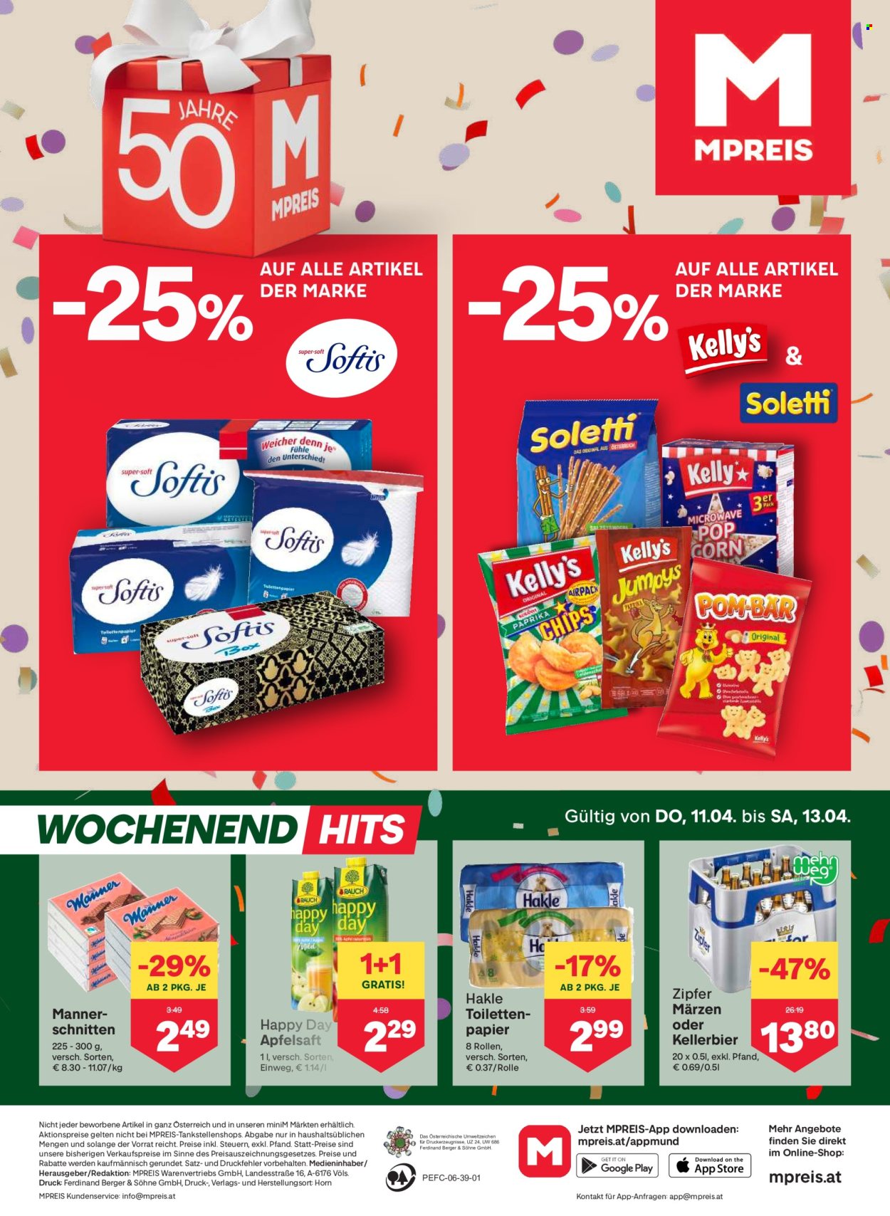 Angebote MPREIS - 8.4.2024 - 14.4.2024. Seite 12
