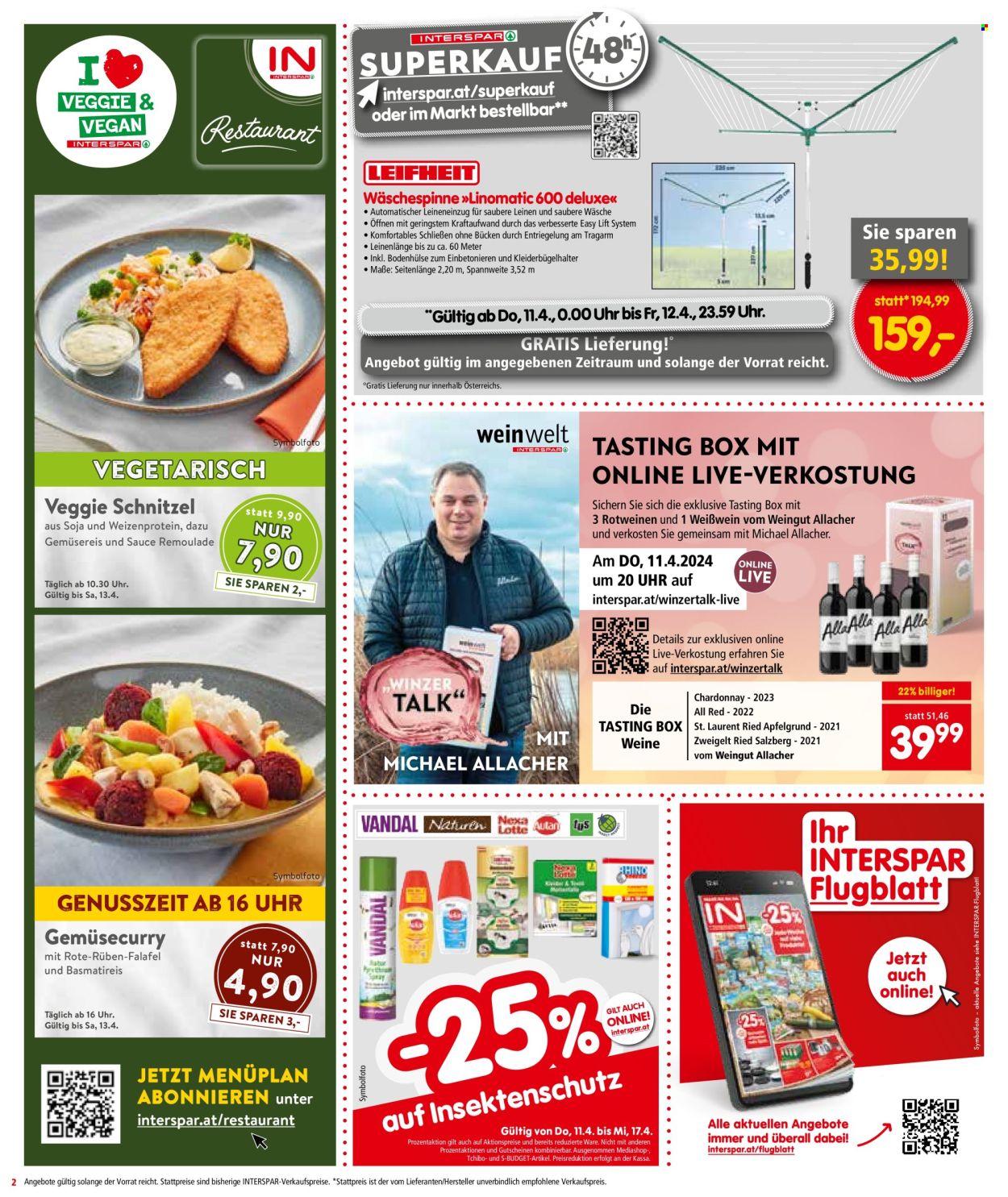 Angebote INTERSPAR - 11.4.2024 - 17.4.2024. Seite 2