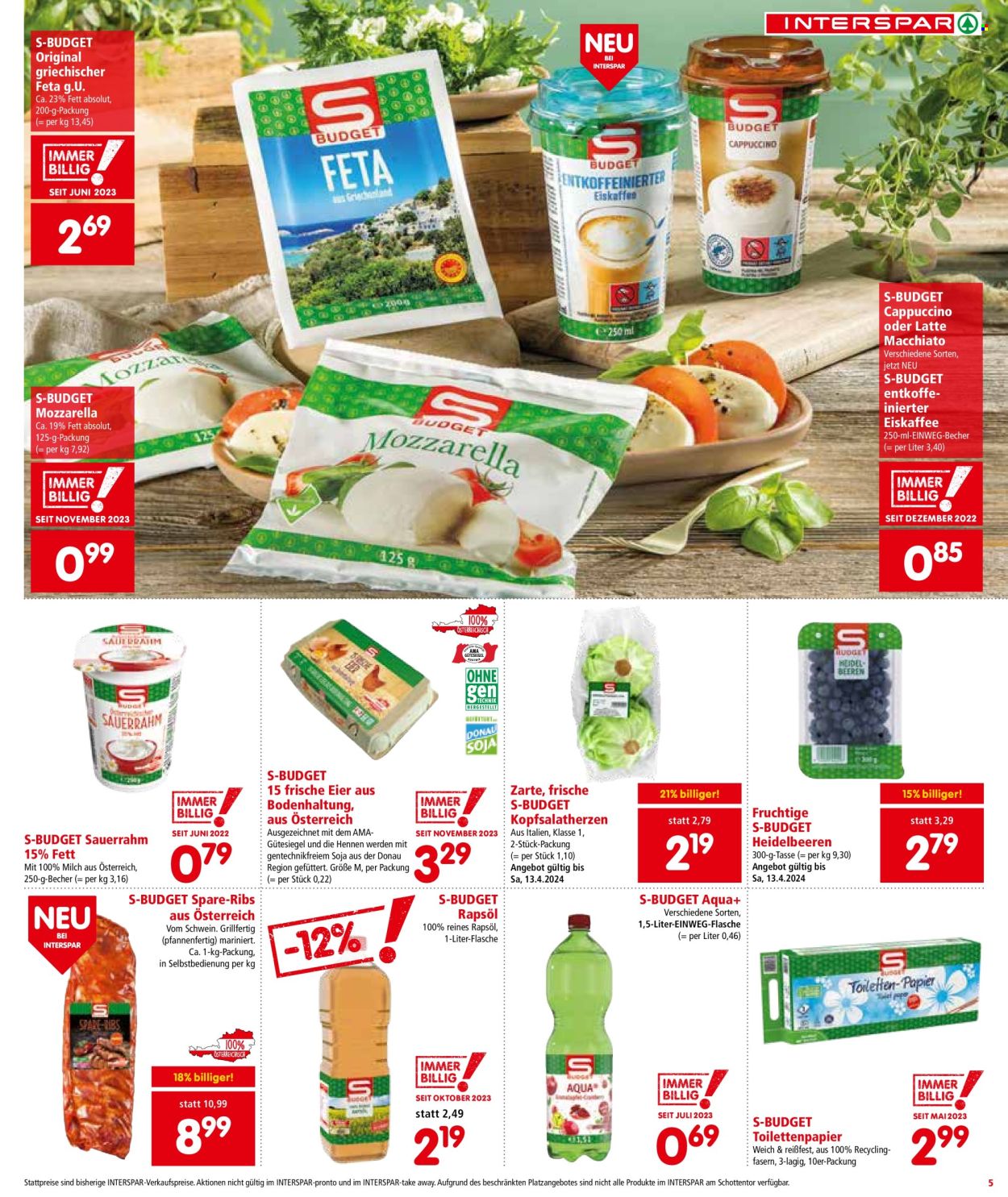 Angebote INTERSPAR - 11.4.2024 - 17.4.2024. Seite 5