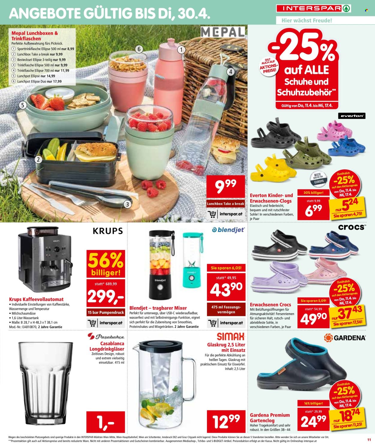Angebote INTERSPAR - 11.4.2024 - 17.4.2024. Seite 11