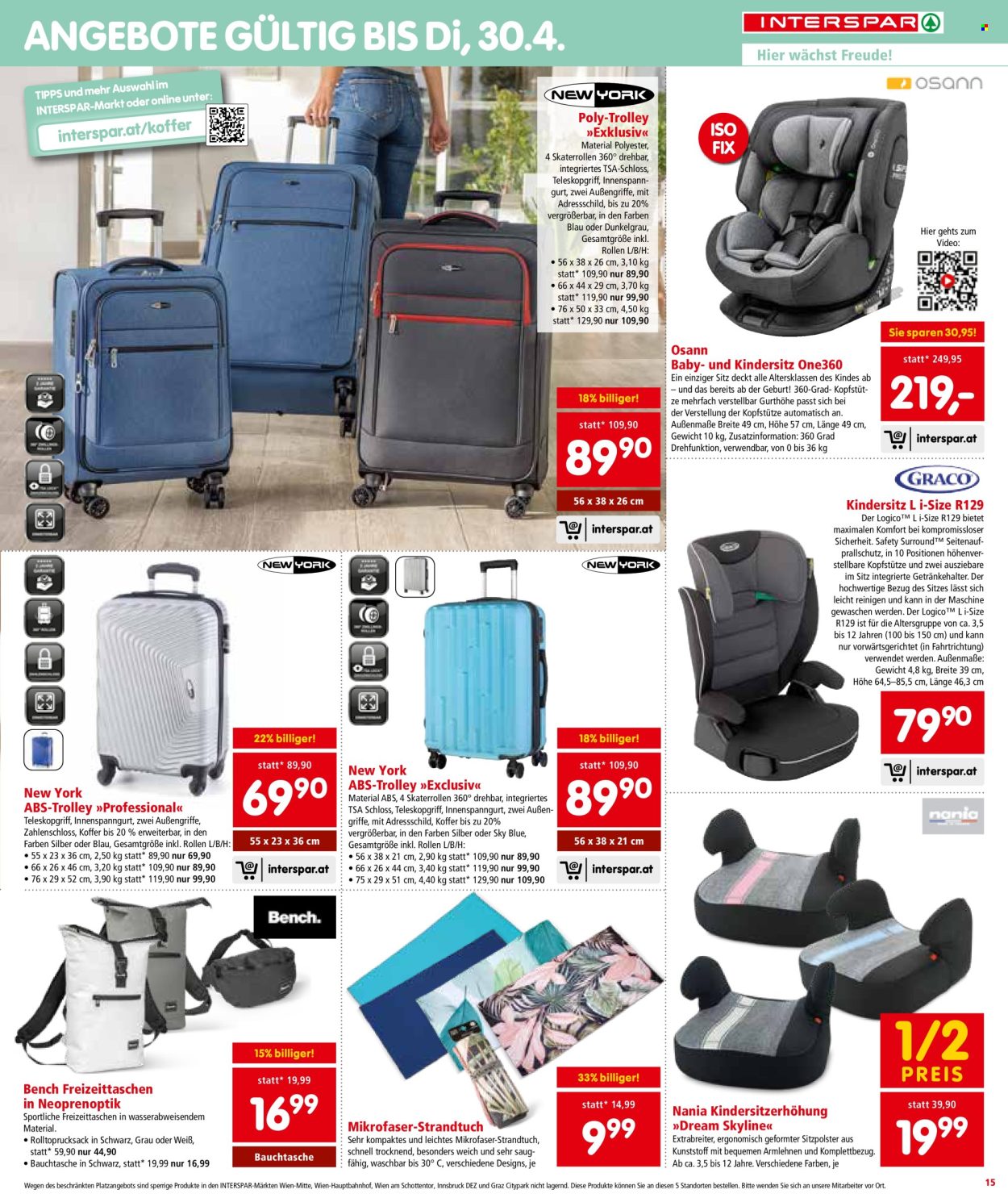 Angebote INTERSPAR - 11.4.2024 - 17.4.2024. Seite 15