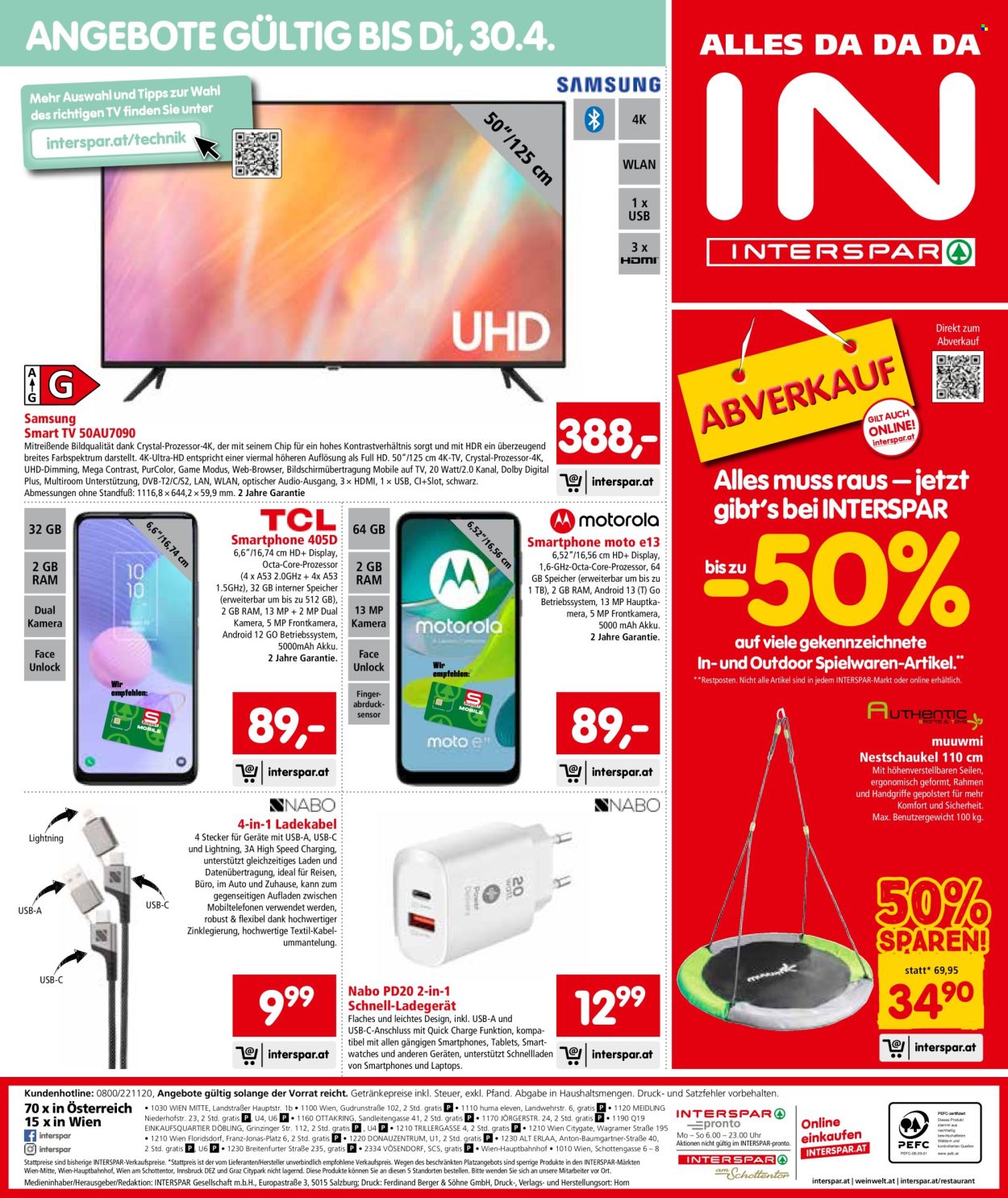 Angebote INTERSPAR - 11.4.2024 - 17.4.2024. Seite 16