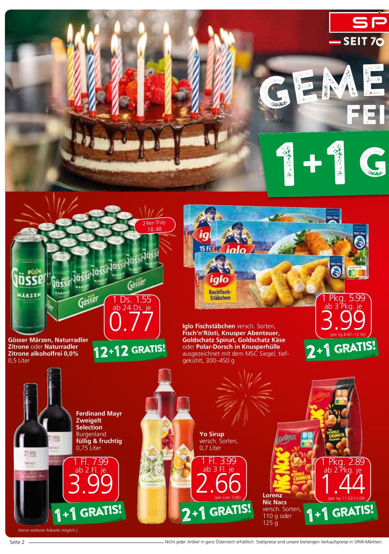 Angebote SPAR - 11.4.2024 - 17.4.2024. Seite 2