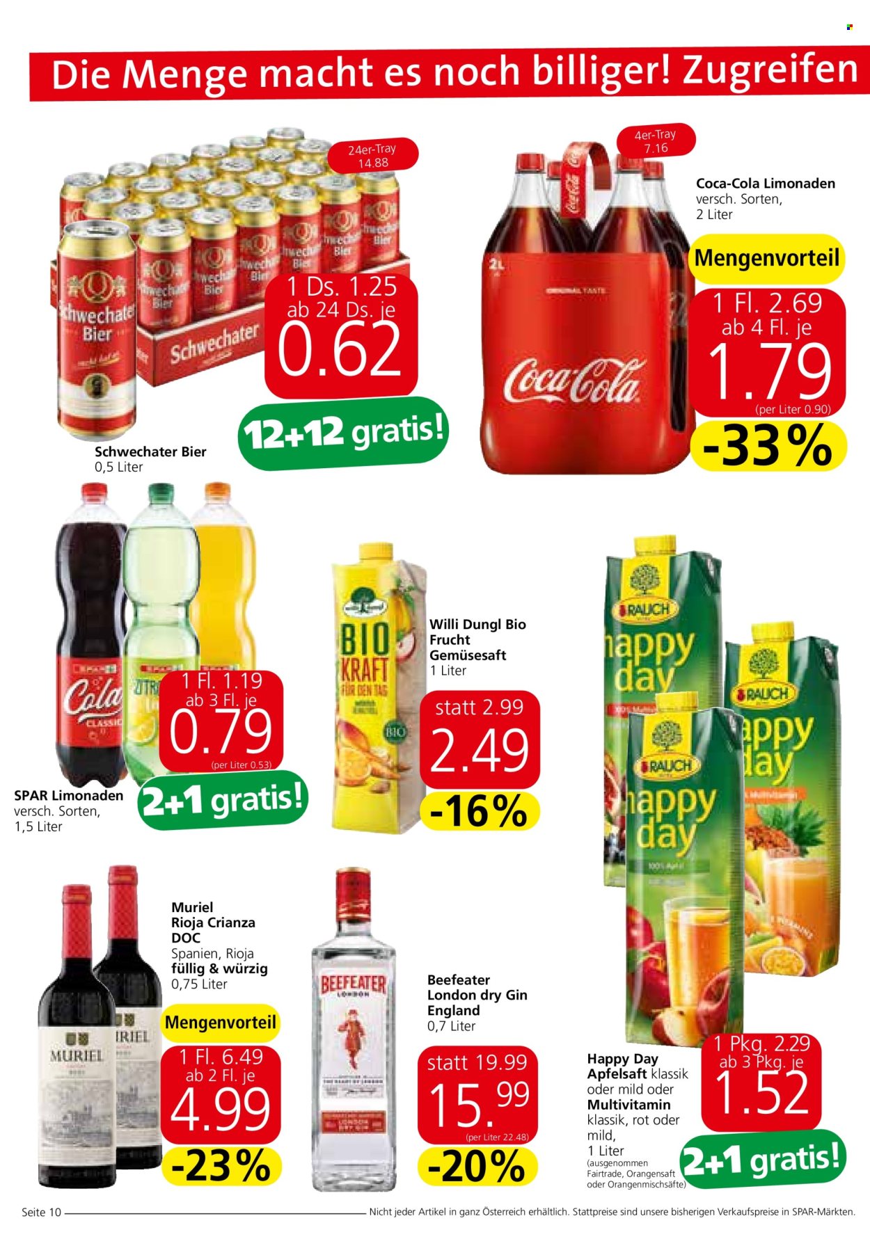 Angebote SPAR - 11.4.2024 - 17.4.2024. Seite 10