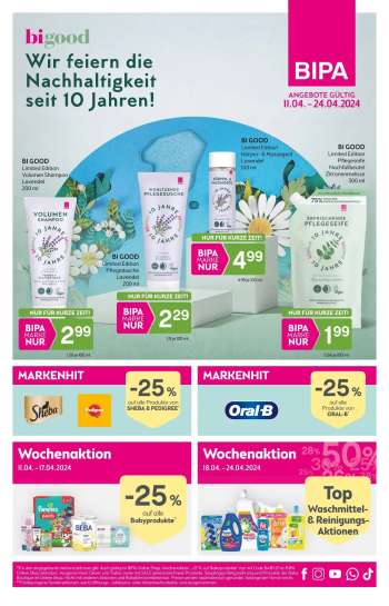 Angebote Bipa - 11.4.2024 - 24.4.2024.