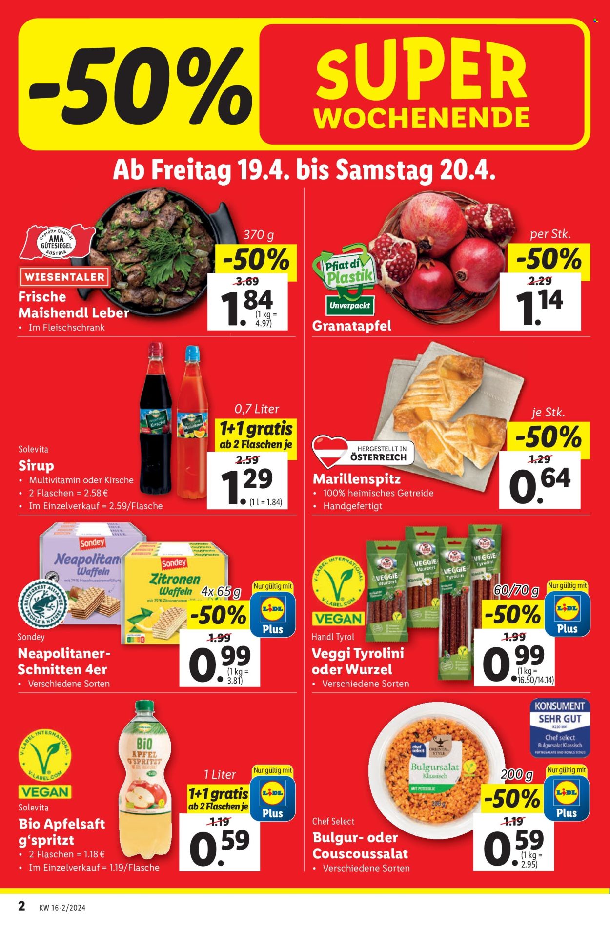 Angebote Lidl - 18.4.2024 - 24.4.2024. Seite 2