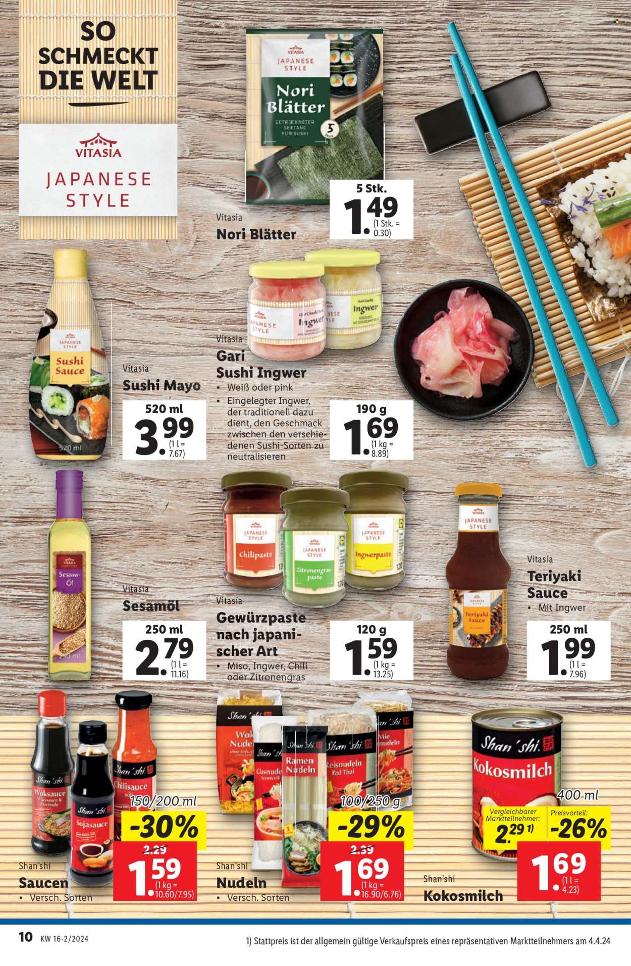 Angebote Lidl - 18.4.2024 - 24.4.2024. Seite 10