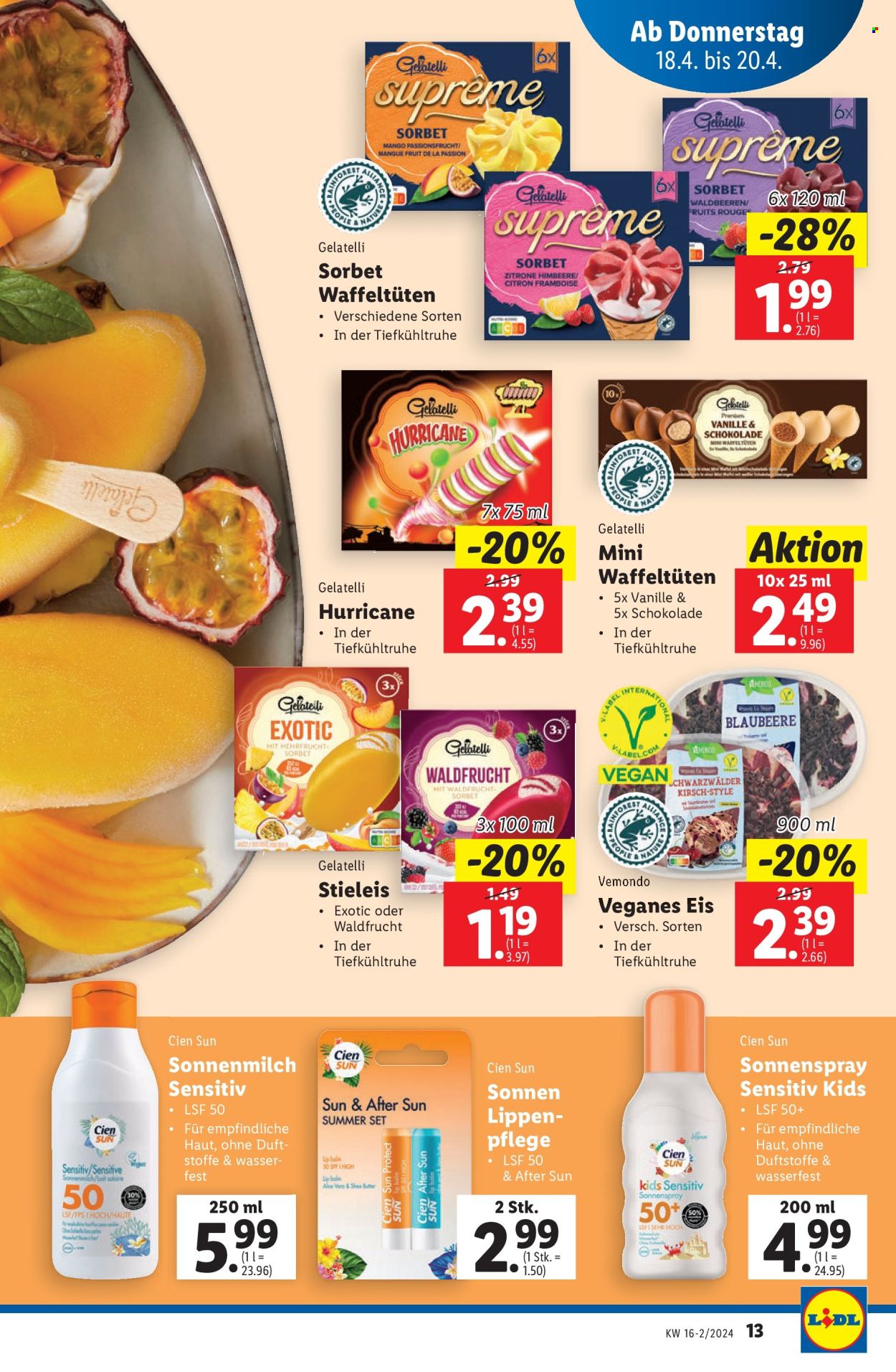 Angebote Lidl - 18.4.2024 - 24.4.2024. Seite 13
