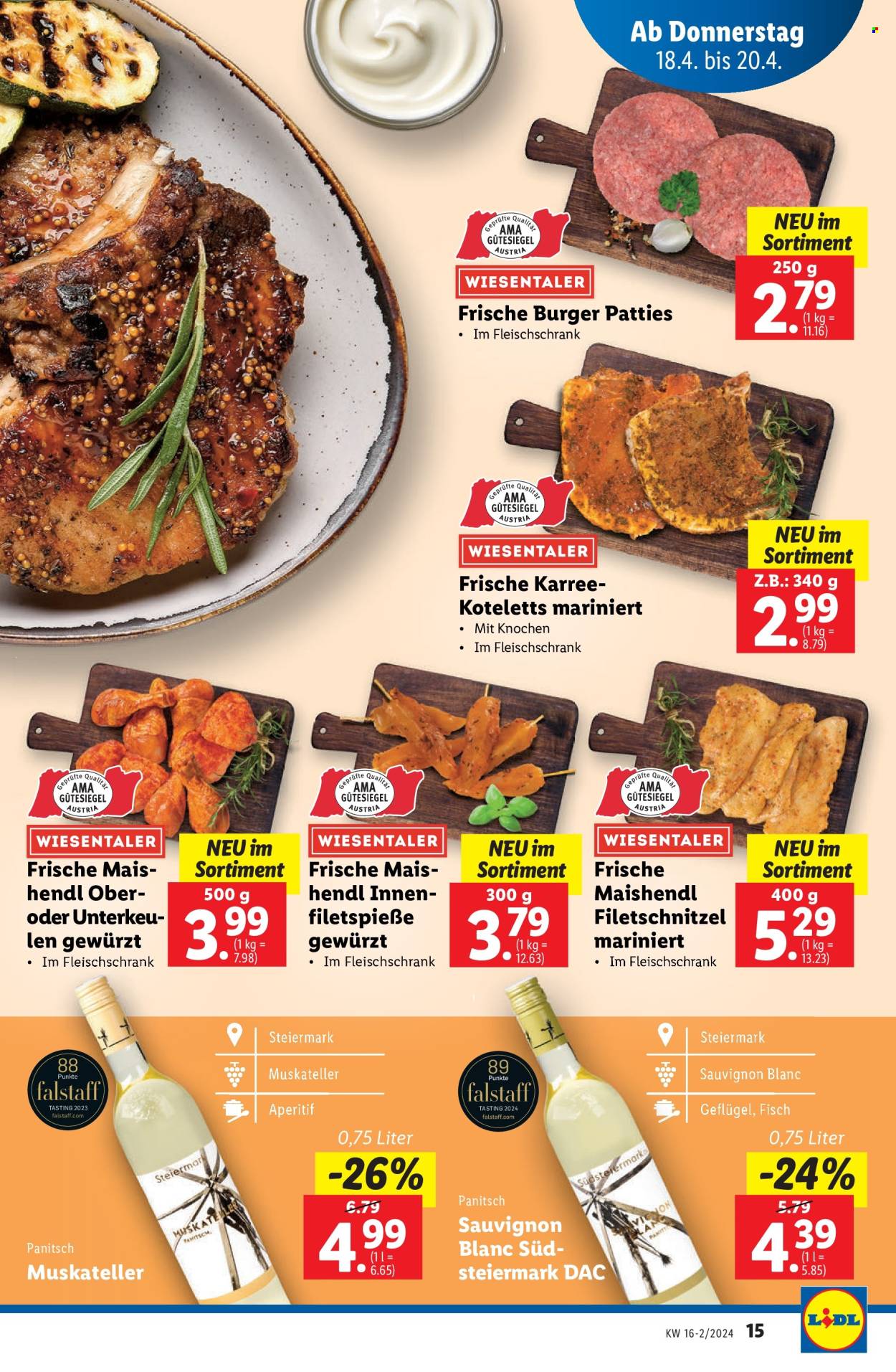 Angebote Lidl - 18.4.2024 - 24.4.2024. Seite 15