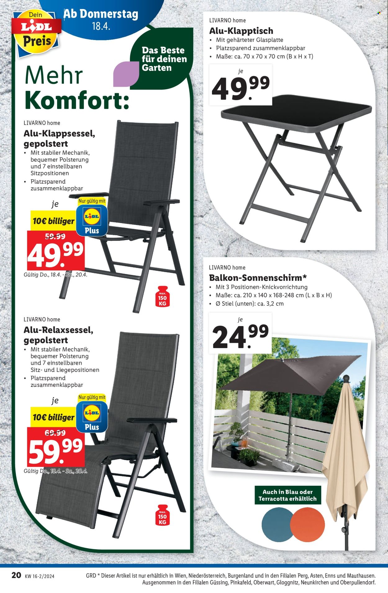 Angebote Lidl - 18.4.2024 - 24.4.2024. Seite 20
