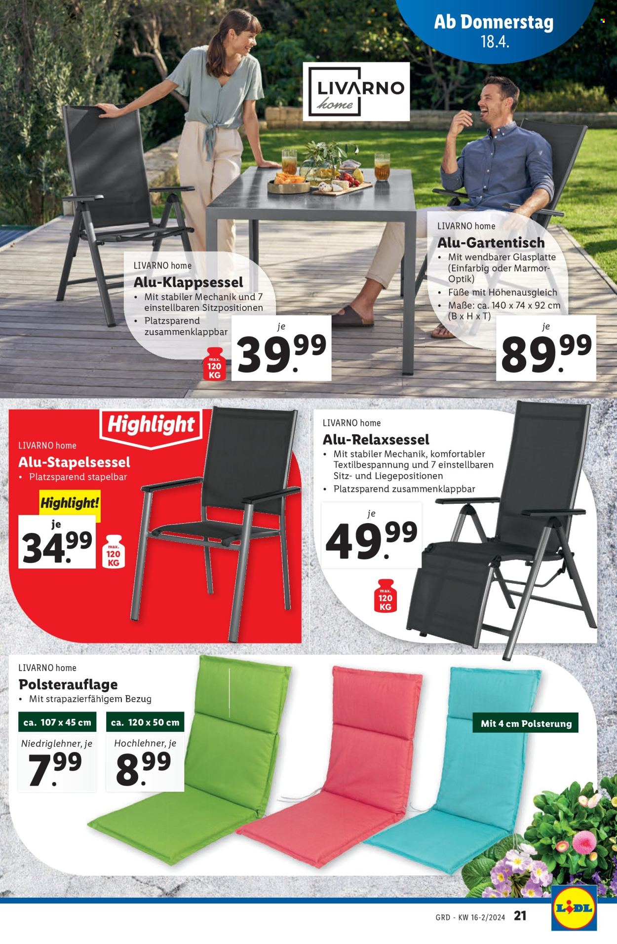 Angebote Lidl - 18.4.2024 - 24.4.2024. Seite 21