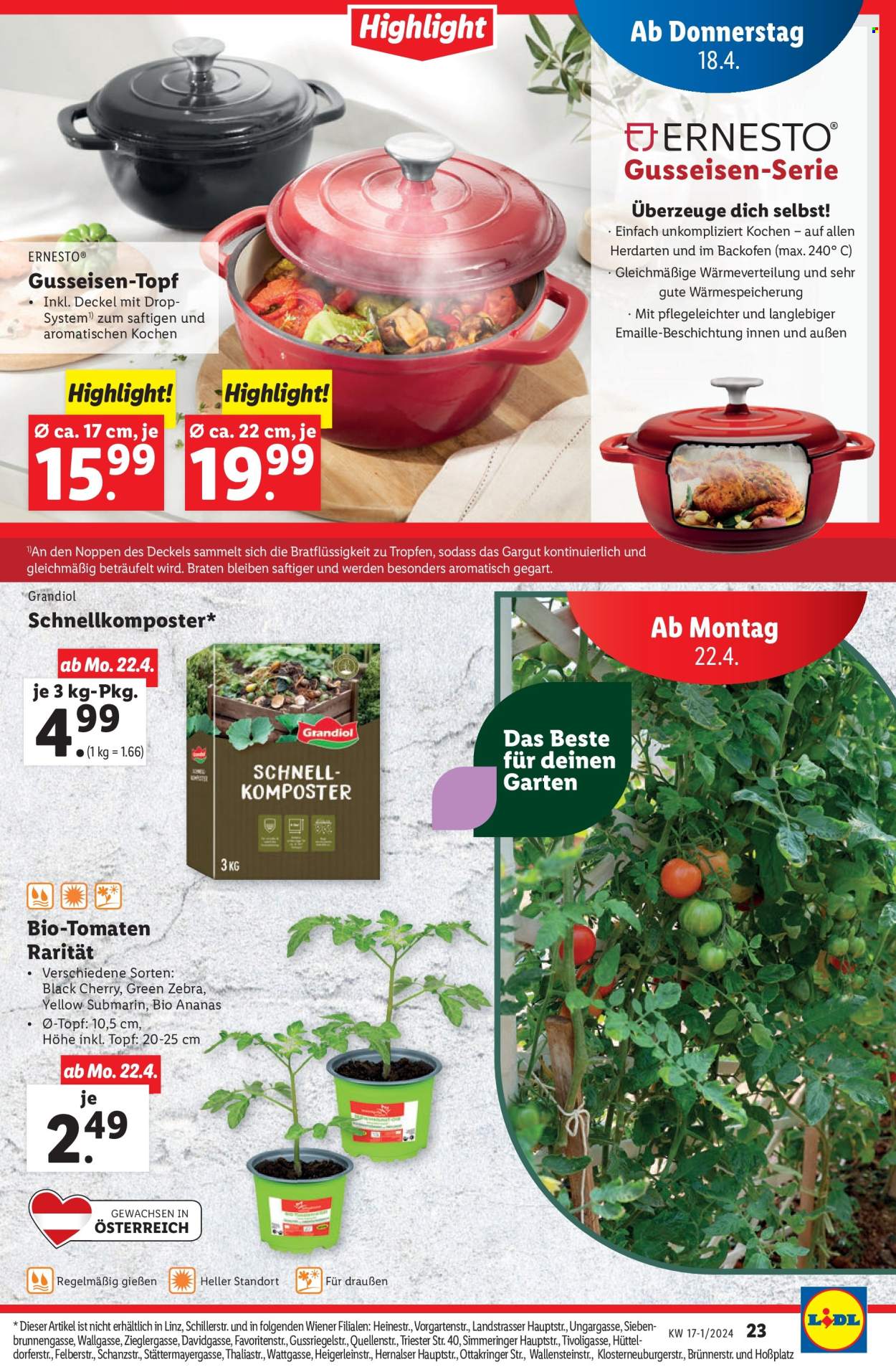 Angebote Lidl - 18.4.2024 - 24.4.2024. Seite 23