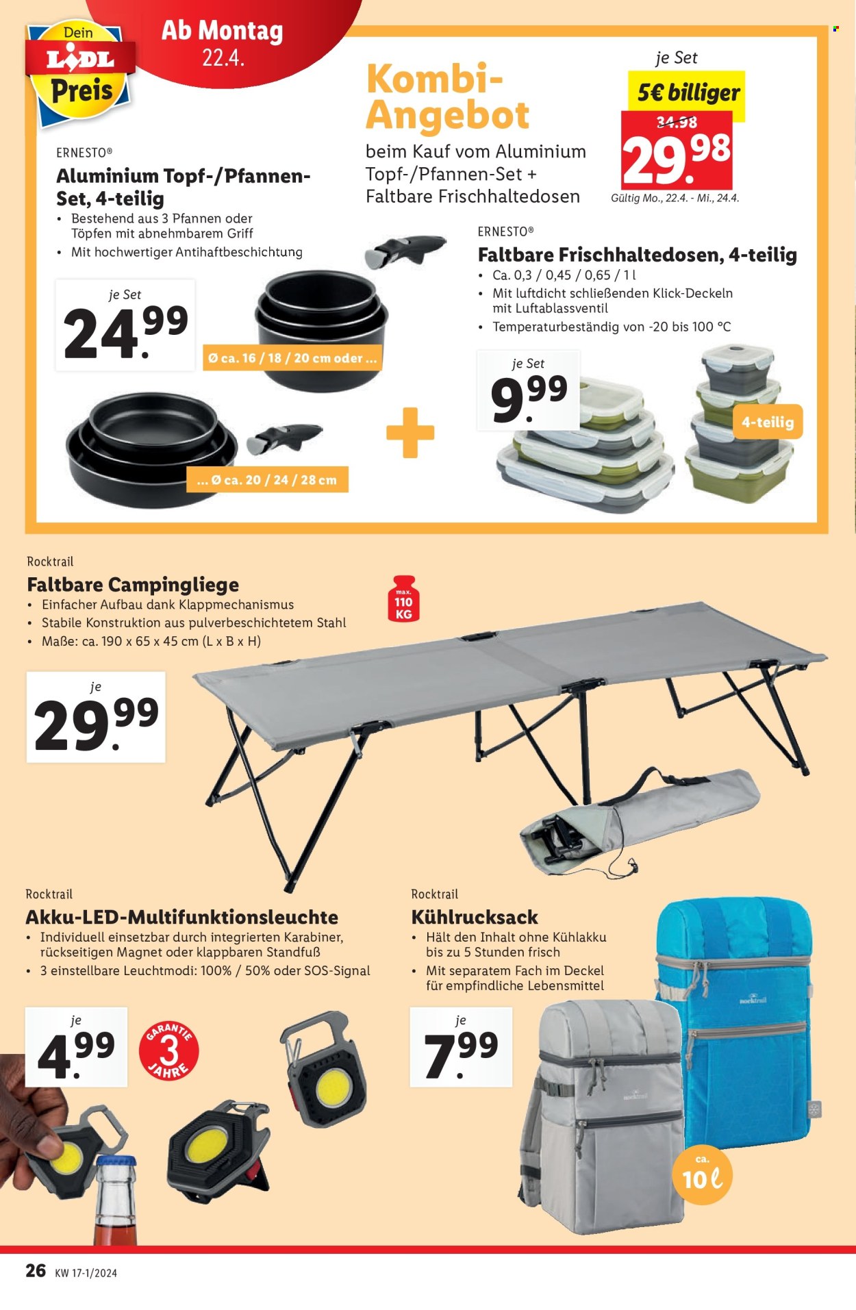 Angebote Lidl - 18.4.2024 - 24.4.2024. Seite 28
