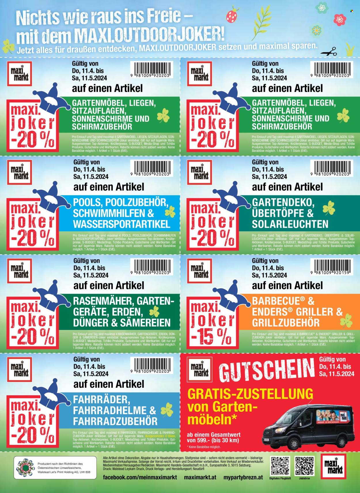 Angebote Maximarkt - 11.4.2024 - 11.5.2024. Seite 24