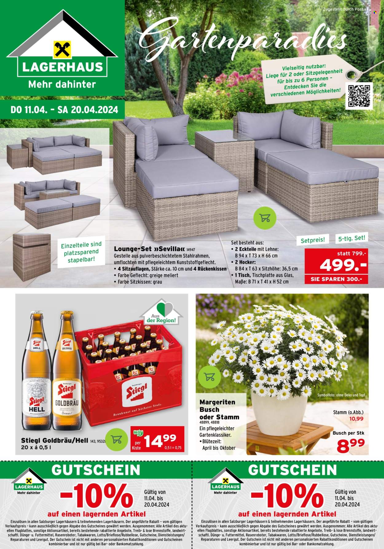 Angebote Salzburger Lagerhaus - 11.4.2024 - 20.4.2024. Seite 1