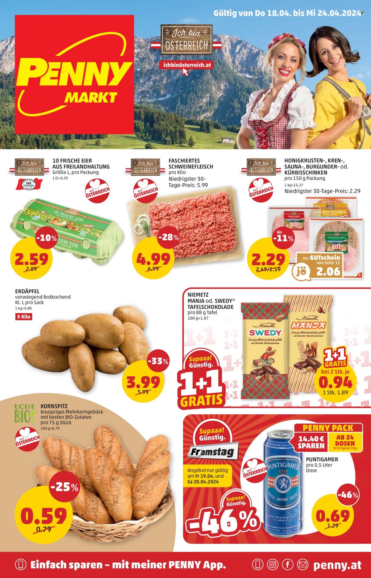 Angebote Penny - 18.4.2024 - 24.4.2024. Seite 1