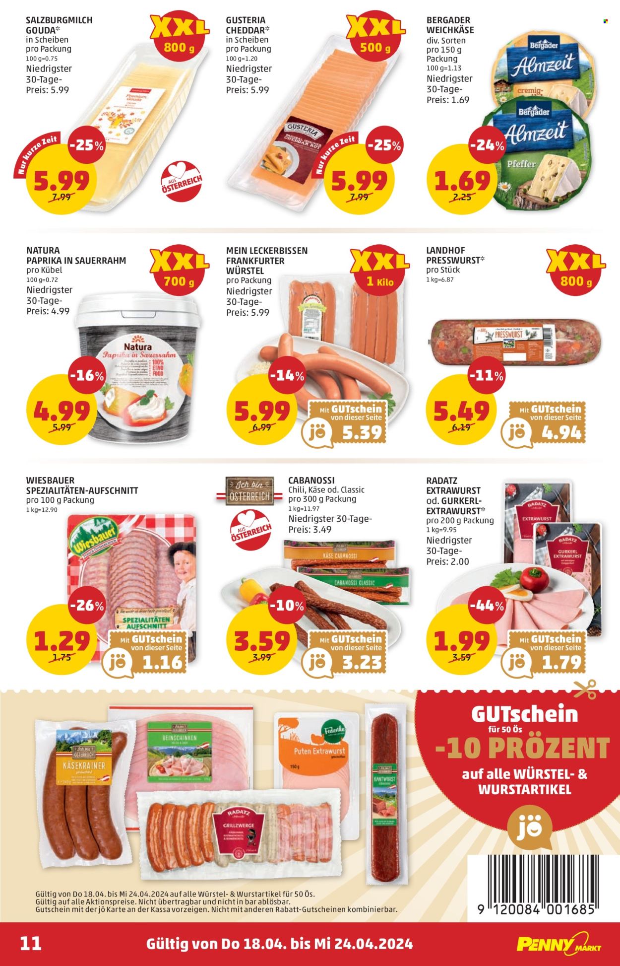 Angebote Penny - 18.4.2024 - 24.4.2024. Seite 11