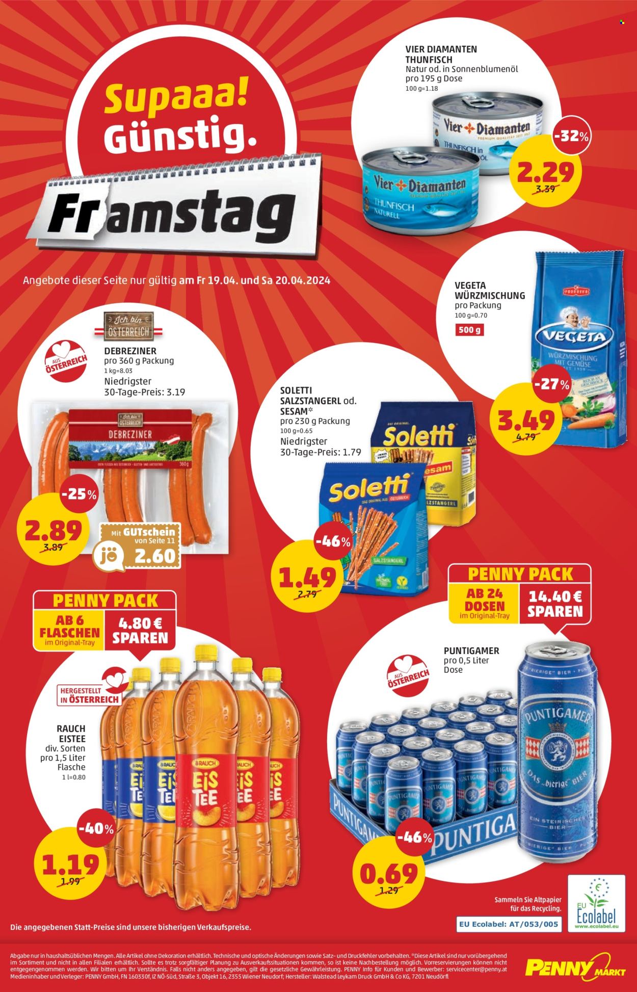 Angebote Penny - 18.4.2024 - 24.4.2024. Seite 24