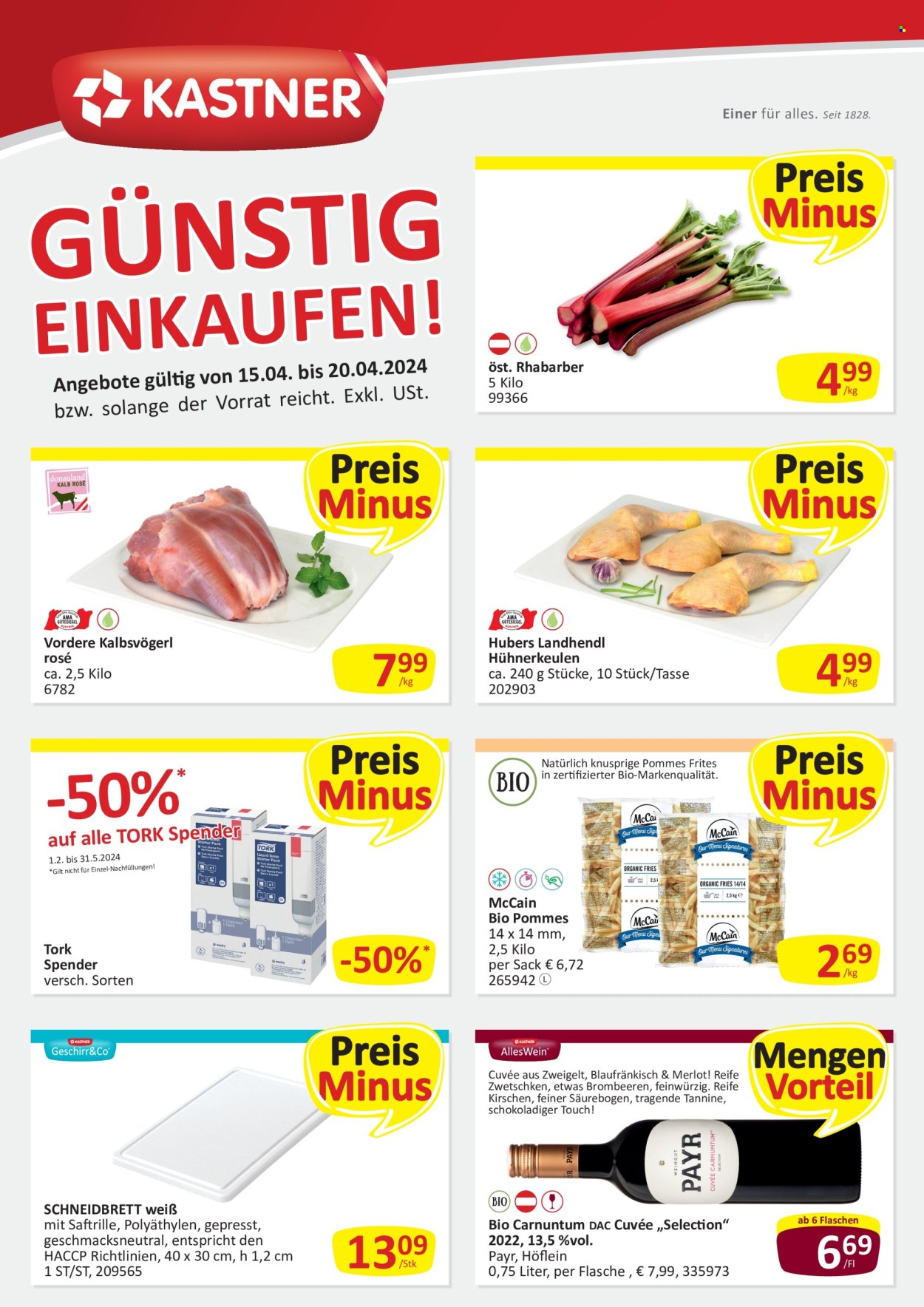 Angebote KASTNER - 15.4.2024 - 20.4.2024. Seite 1