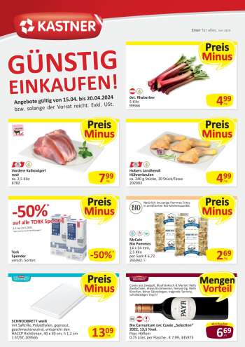 Angebote KASTNER - 15.4.2024 - 20.4.2024.