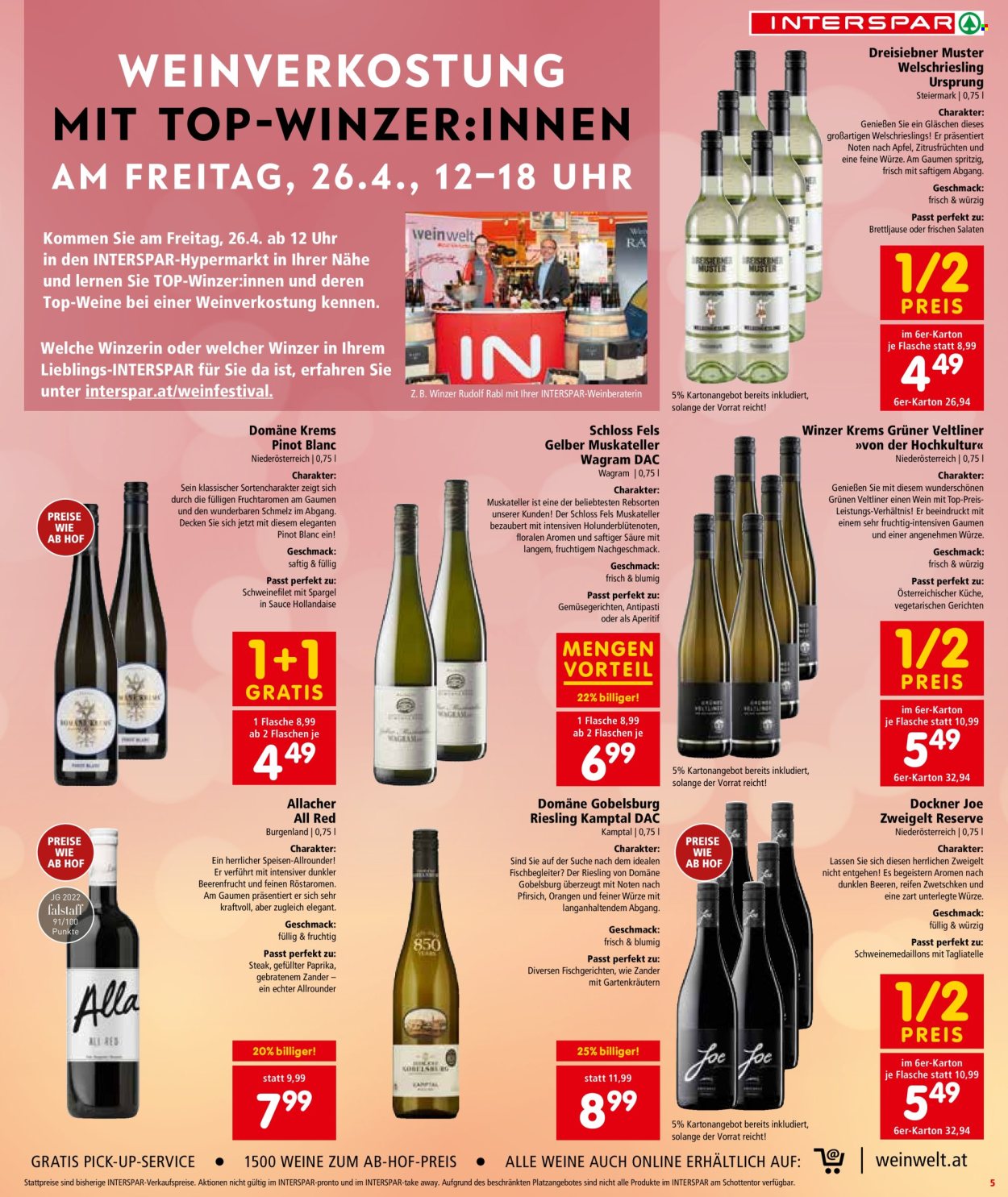 Angebote INTERSPAR - 18.4.2024 - 30.4.2024. Seite 5