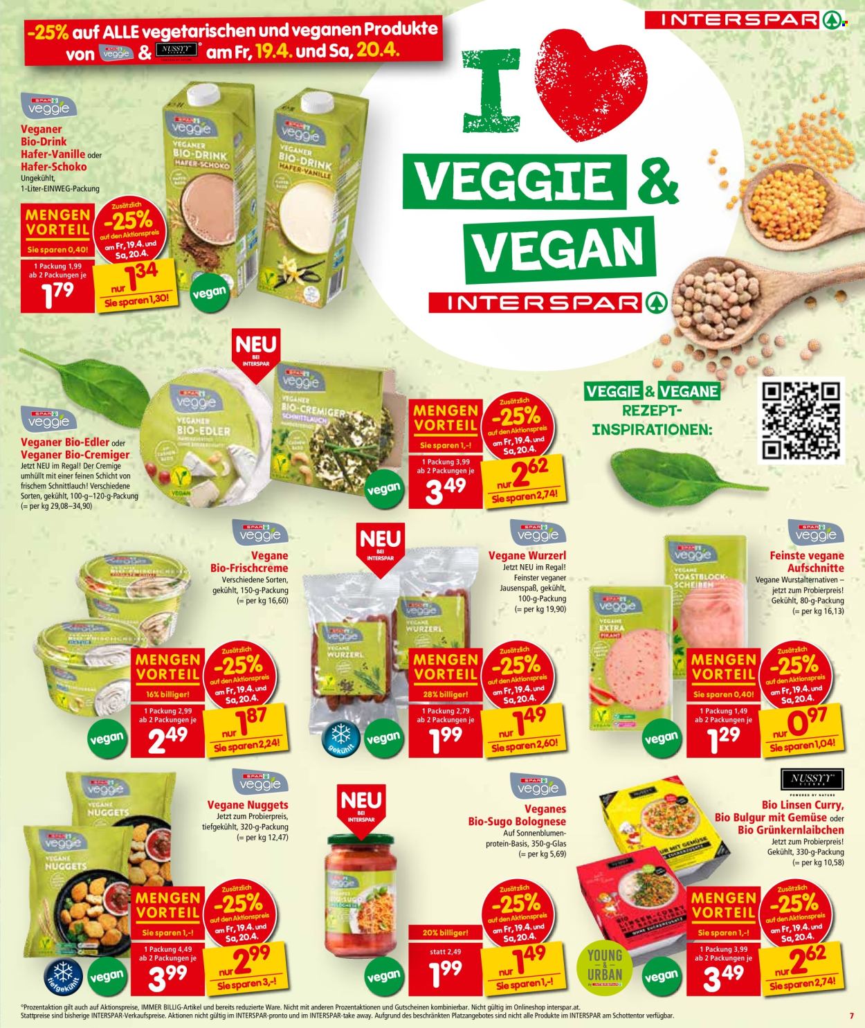 Angebote INTERSPAR - 18.4.2024 - 30.4.2024. Seite 7
