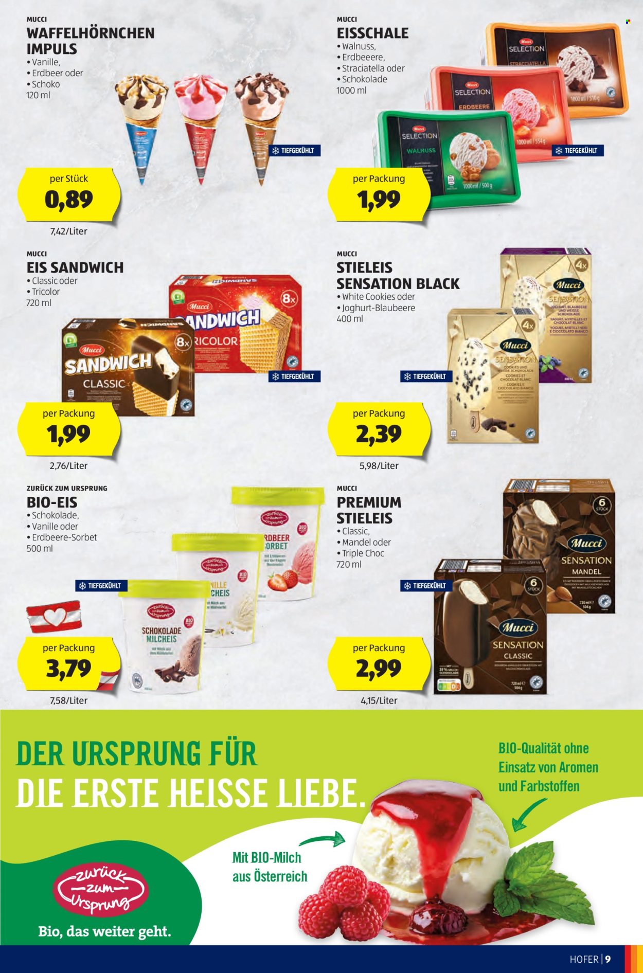 Angebote Hofer - 19.4.2024 - 25.4.2024. Seite 9