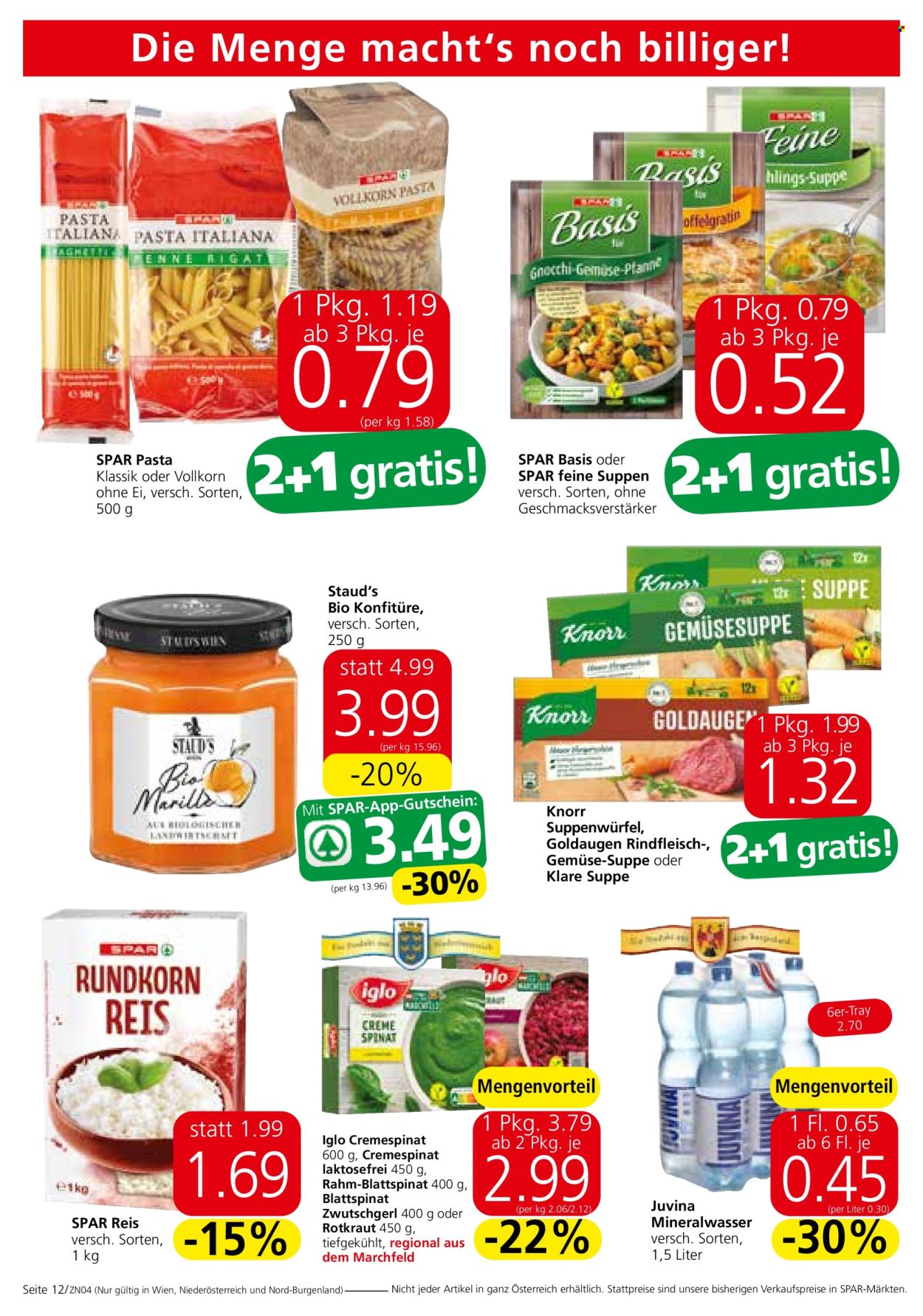 Angebote SPAR - 18.4.2024 - 30.4.2024. Seite 12